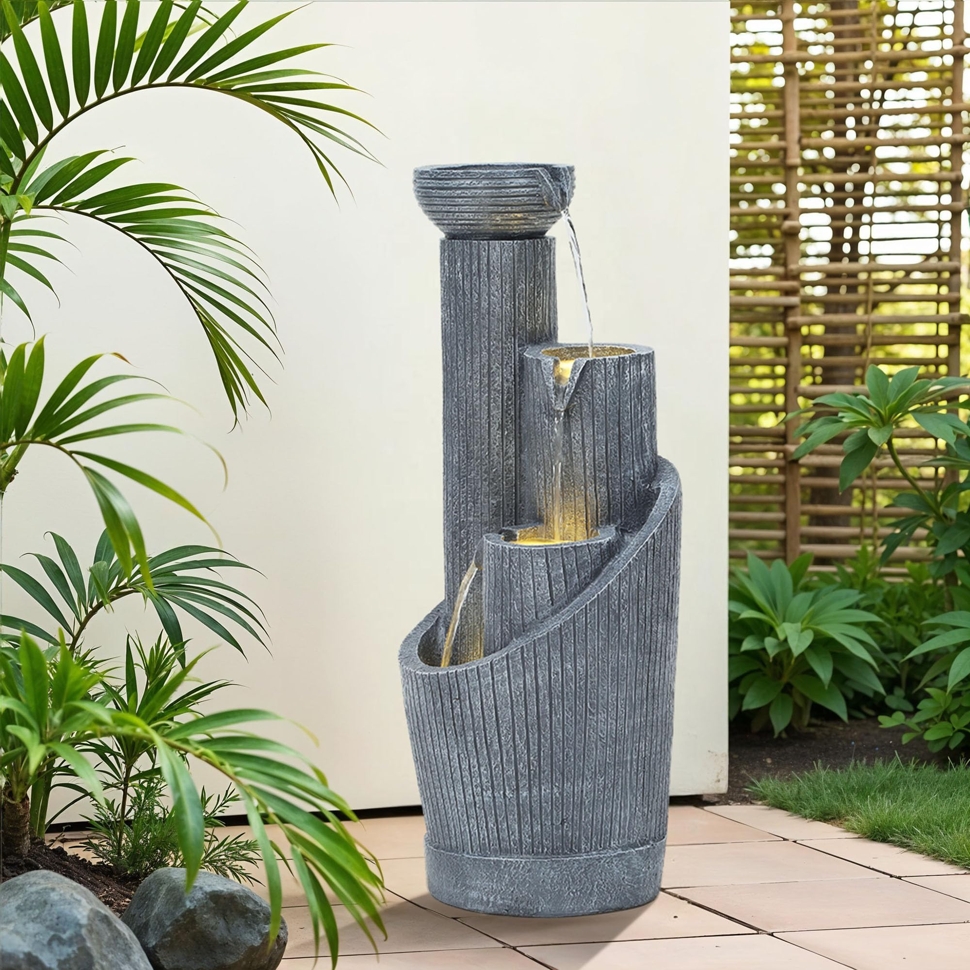 Autodaya 31' Pedestal Water Fountain