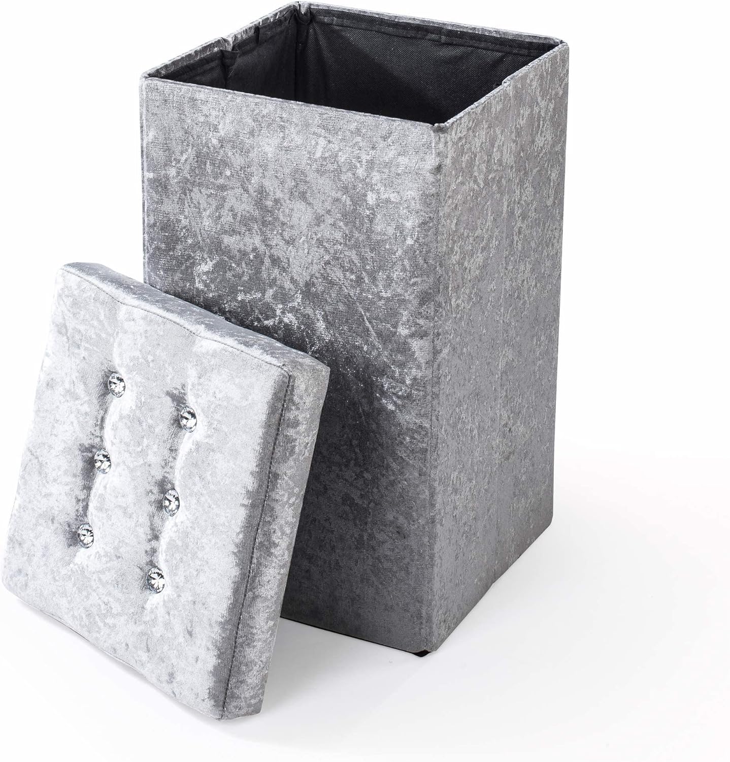 UK Home Accessories Large Laundry Basket With Lid Storage Box