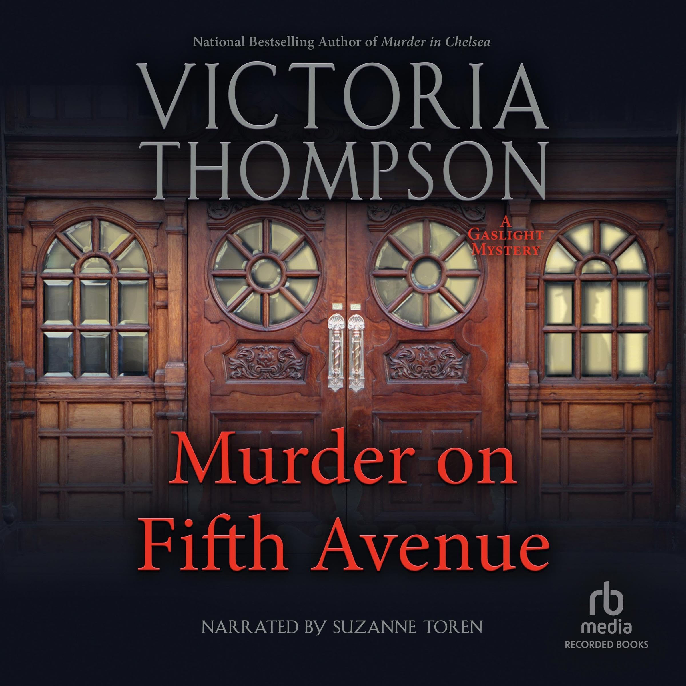 Cover art for Murder on Fifth Avenue