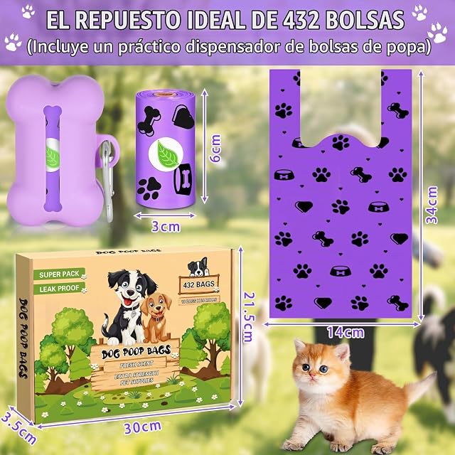 Foto 3 de 8 de KDISHKRA Bolsas Para Excrementos de perros