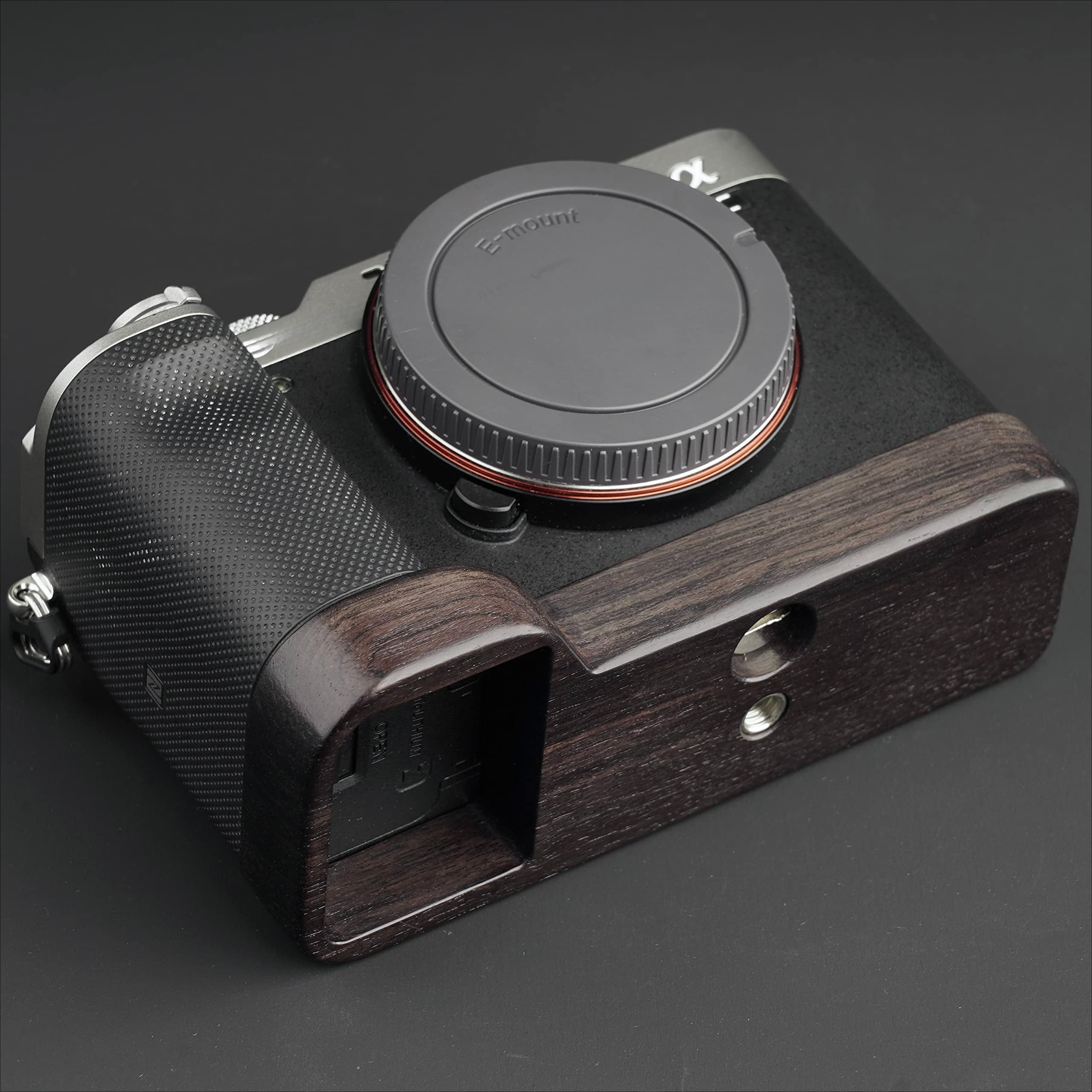 Amazon.com : All Wood Wooden Camera Hand Grip Baseplate Base