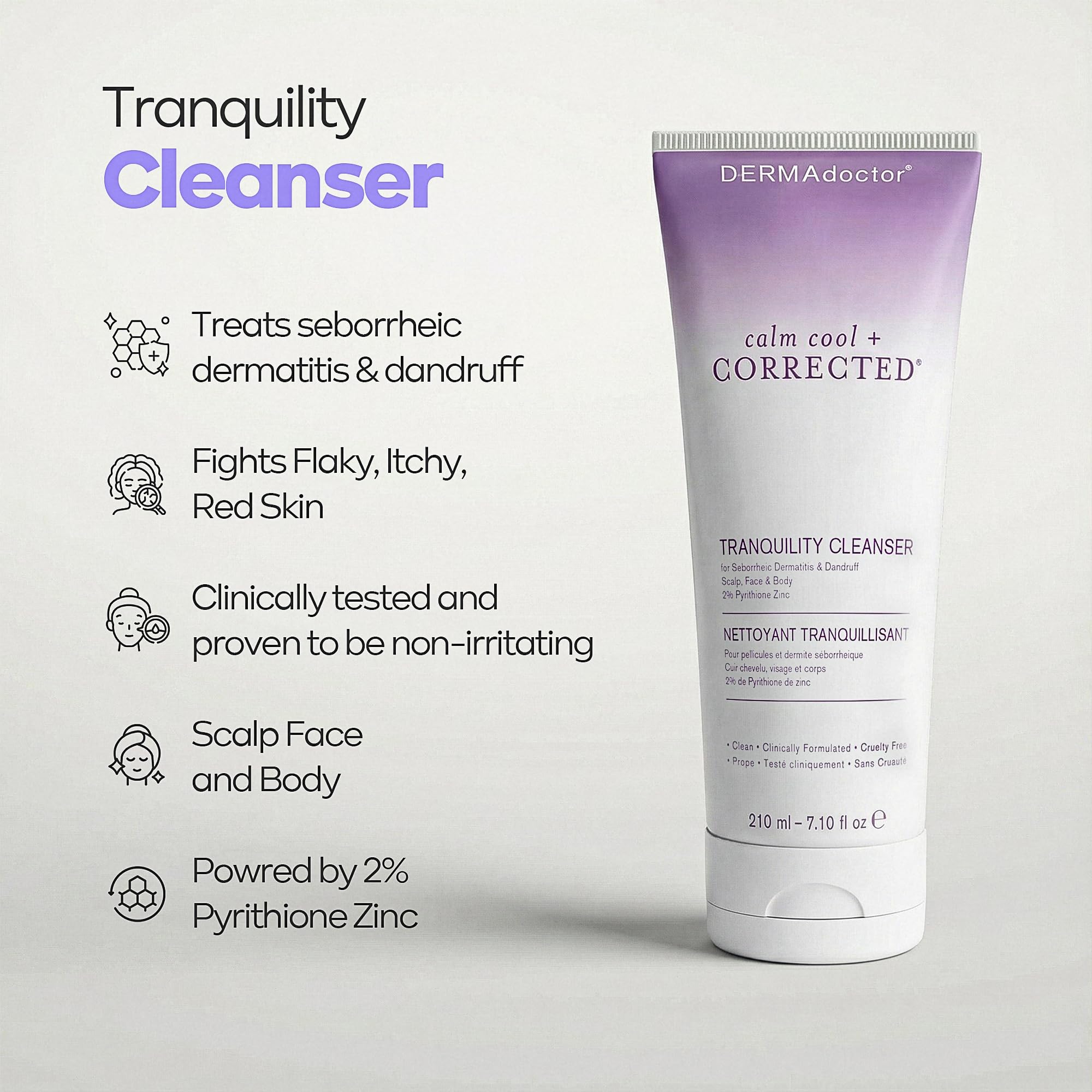 DERMAdoctor 2% Pyrithione Zinc Medicated Cleanser