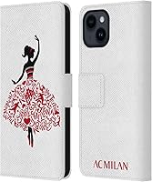Vista 16 de Head Case Designs Funda de piel con licencia oficial de AC Milan Dream Big Children compatible con Apple iPhone 13 Mini