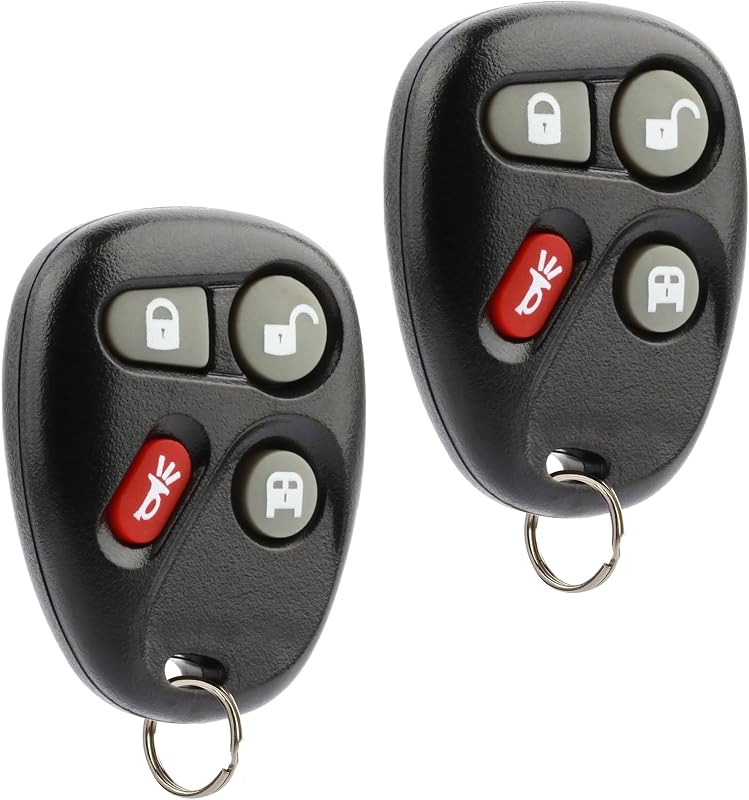 Kit com 2 Controles Remotos Keyless para Chevrolet Express e GMC Savana 2003 a 2007 USARemote KOBLEAR1XT 15752330