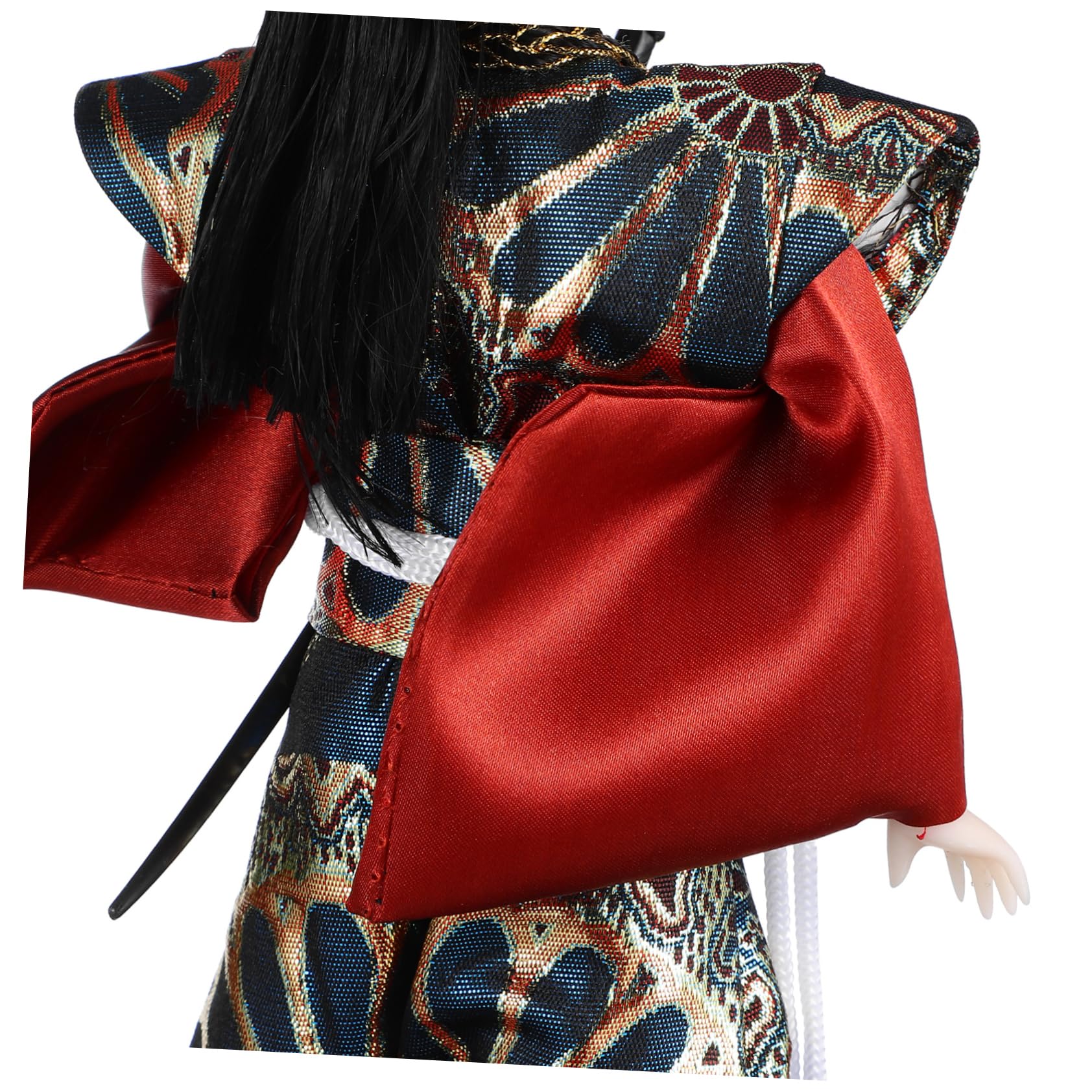 SOLUSTRE Figura Samurái Japonesa de 30cm, Estatua Tradicional Coleccionable