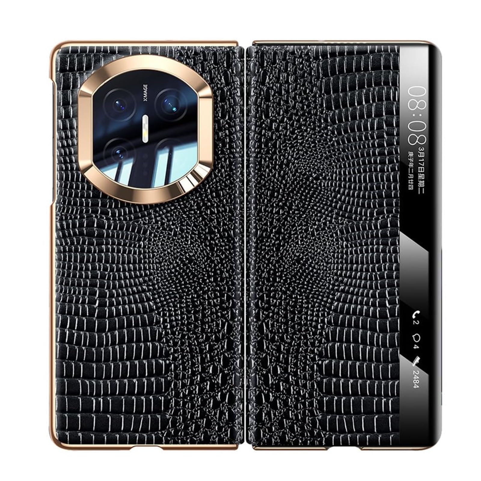 Etui do Huawei Mate X7, ultracienkie etui z odpornym na zarysowania etui na aparat (czarny)