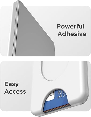 Miniatura 3 de Encased Cartera para teléfono celular sistema de 4 tarjetas compatible con agarre circular sostiene de forma segura tarjetas de identificación de