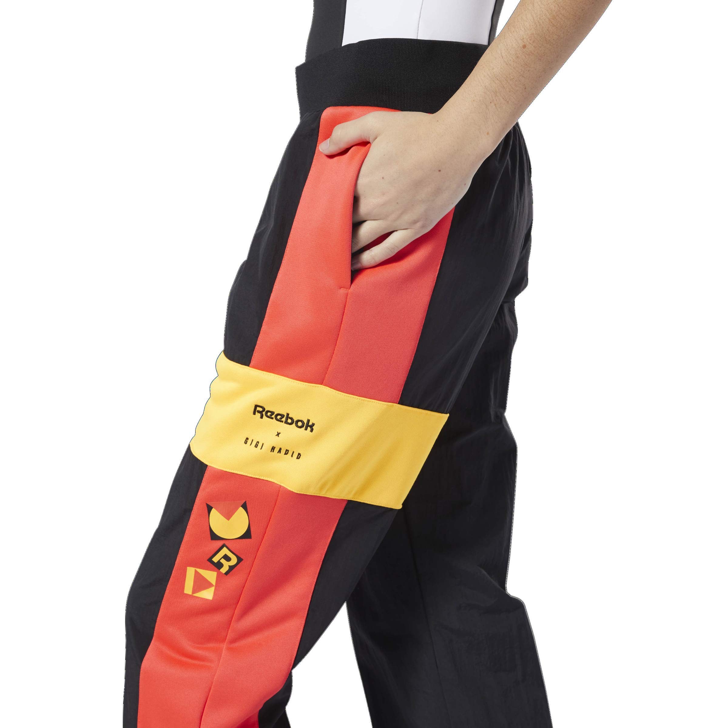 Gigi Hadid Track Pants, Black, L : Amazon.in: Fashion