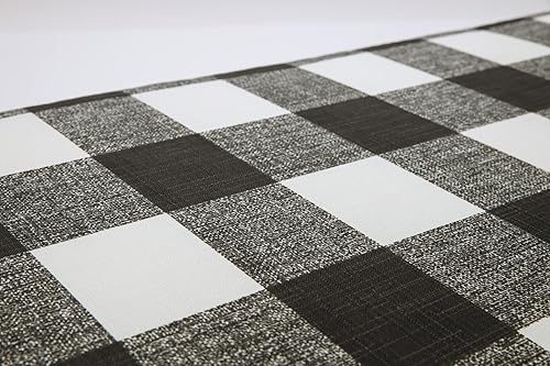 Miniatura 5 de Pillow Perfect Anderson - Almohadas lumbares de gran tamaño mate para exteriores e interiores, 24.5 x 16.5 pulgadas, color negro, paquete de 2