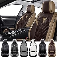 Vista 9 de Fundas de asiento de automóvil para Nissan Murano 2003-2026, juego completo de fundas de asiento de cuero de napa impermeables, protector de asiento