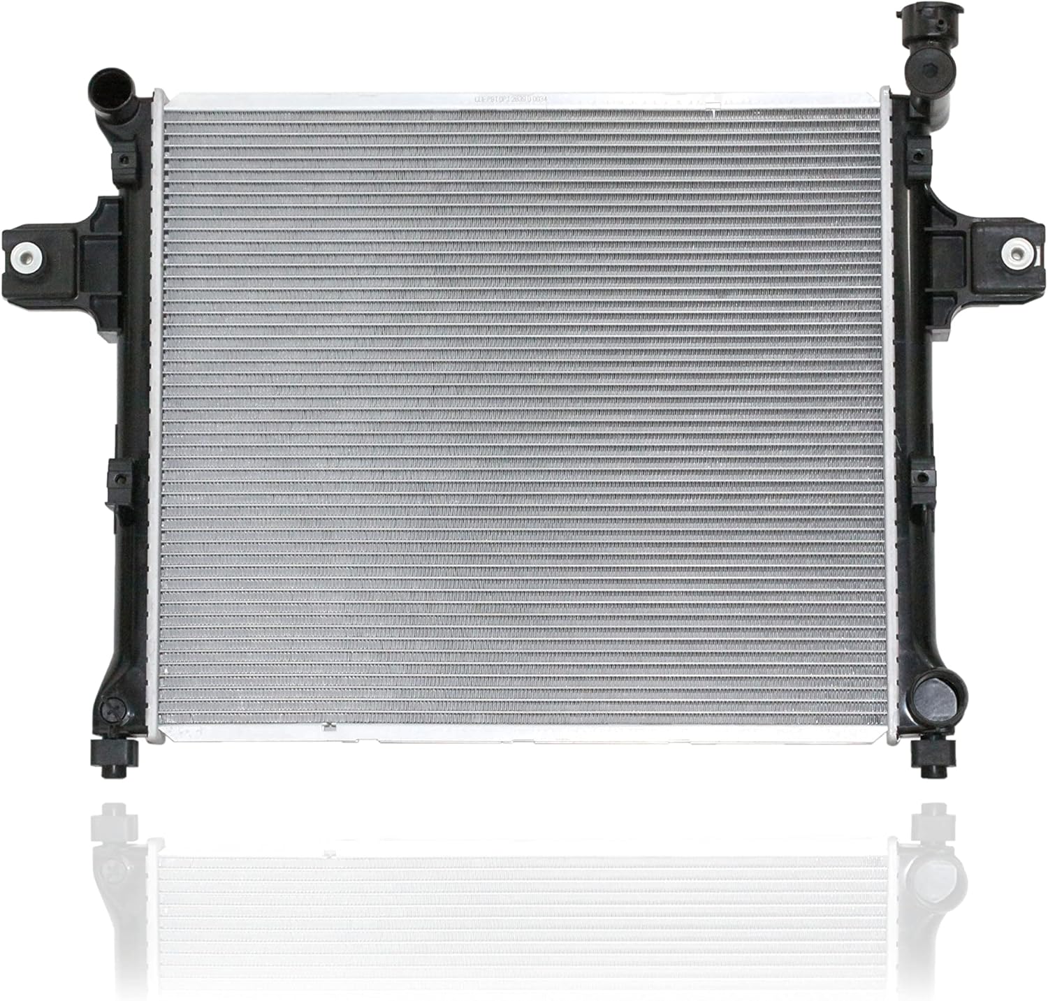 Radiator - Pacific Best Inc. Compatible/Replacement for 2839 05-10 Grand Cherokee 3.7/4.7/6.1L Commander 3.7/4.7L - Plastic Tank, Aluminum Core