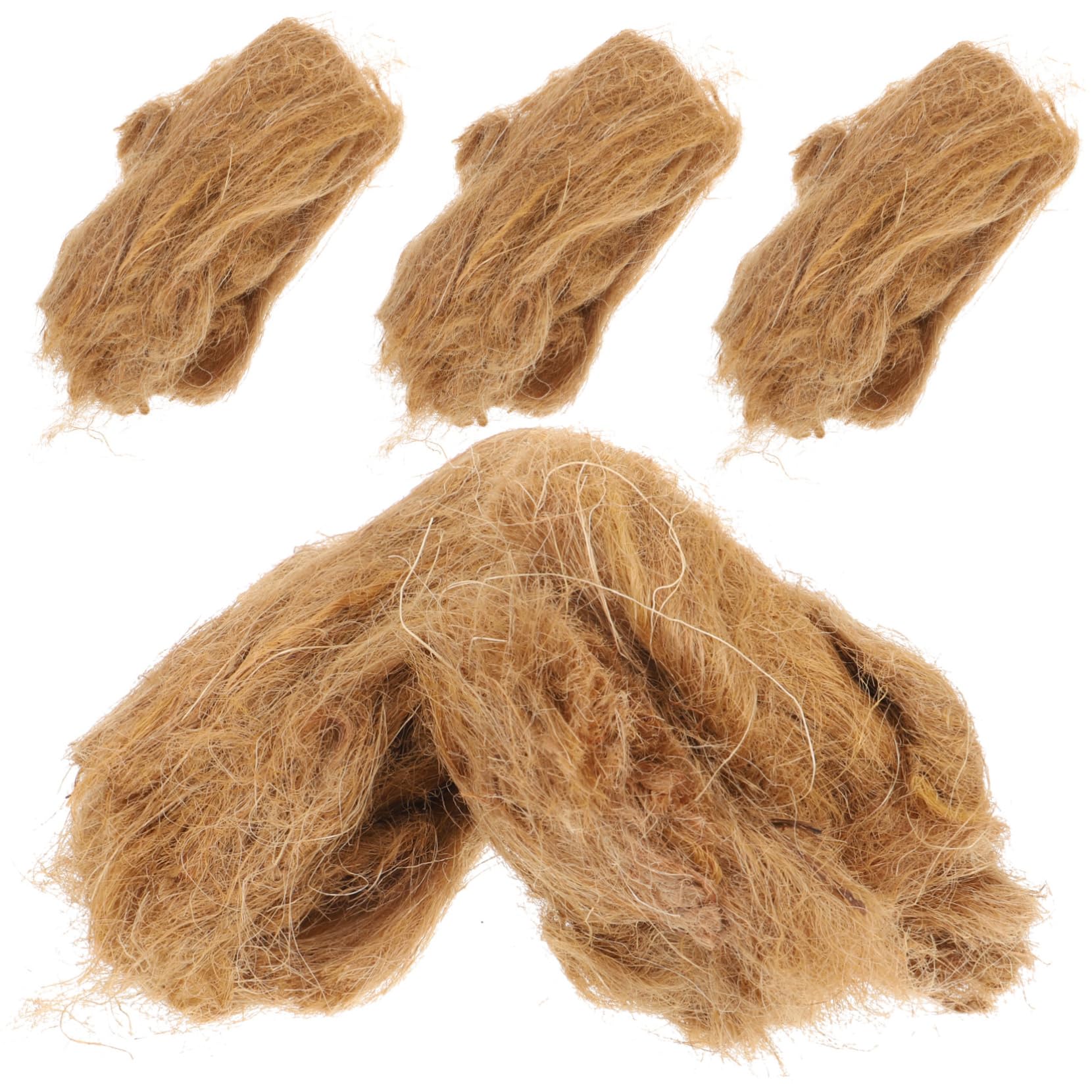 Totority Natural Jute Fire Survival Fire Starter for Camping Easy to Use Emergency Flame Tools