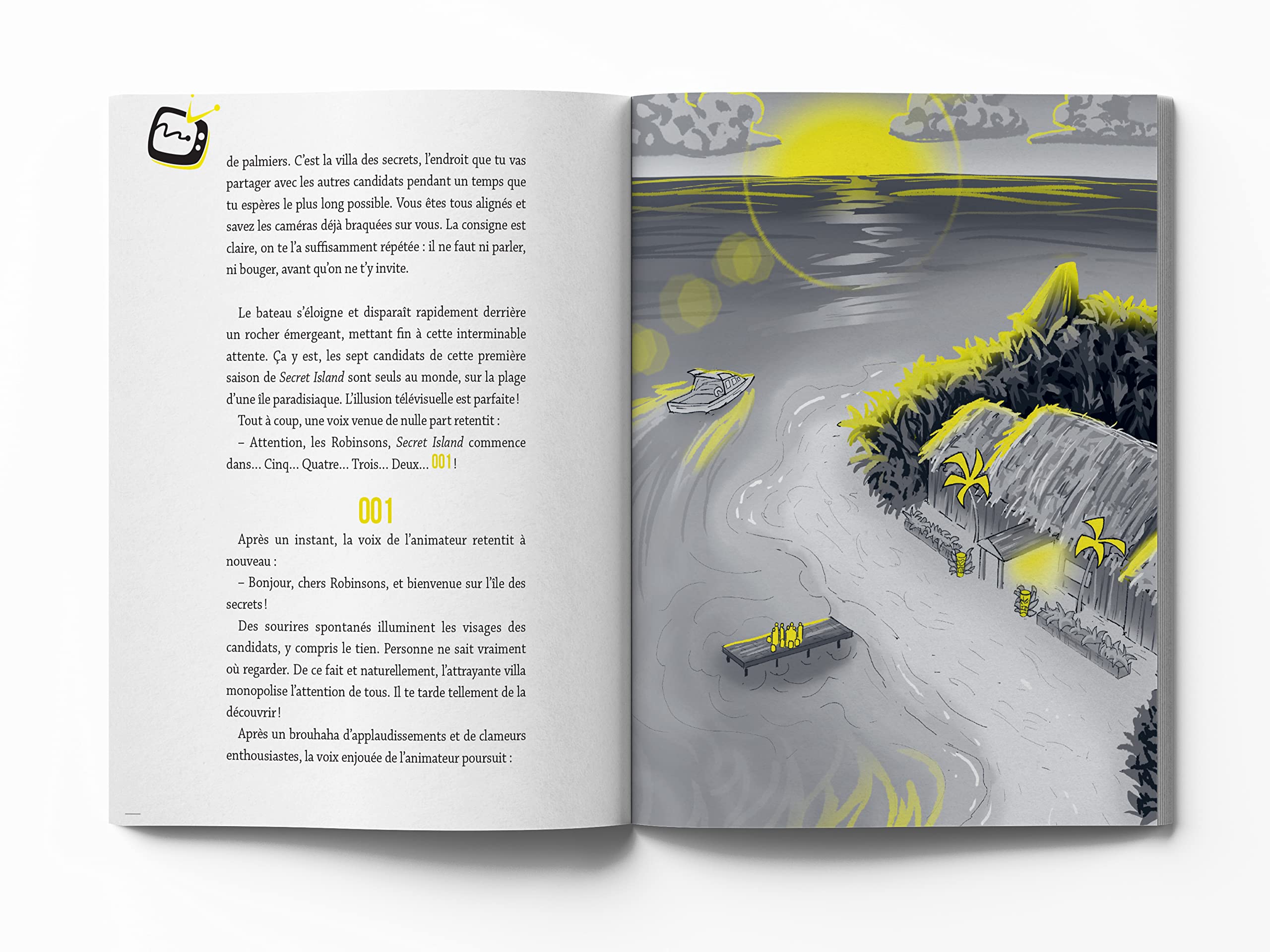 True story - Pop culture - Secret Island, livre dont vous �tes le h�ros adulte Saint-martin, Gilles and Bauthamy, Heneryque - PT02