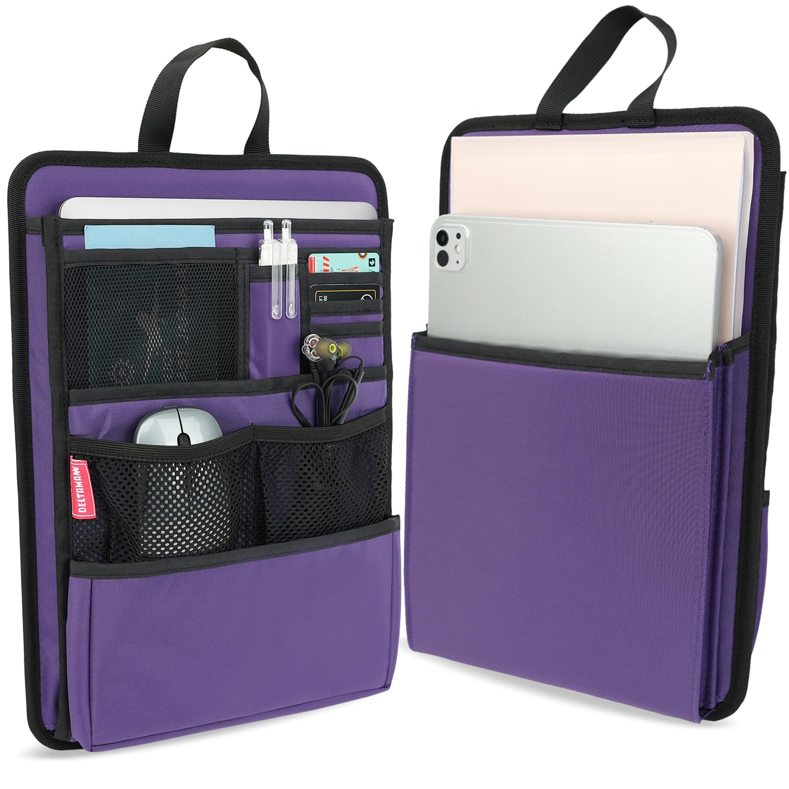 Rugged Silm Backpack Organizer Insert for Laptop A4 Binder Paperwork Document Textbook for Casual Business