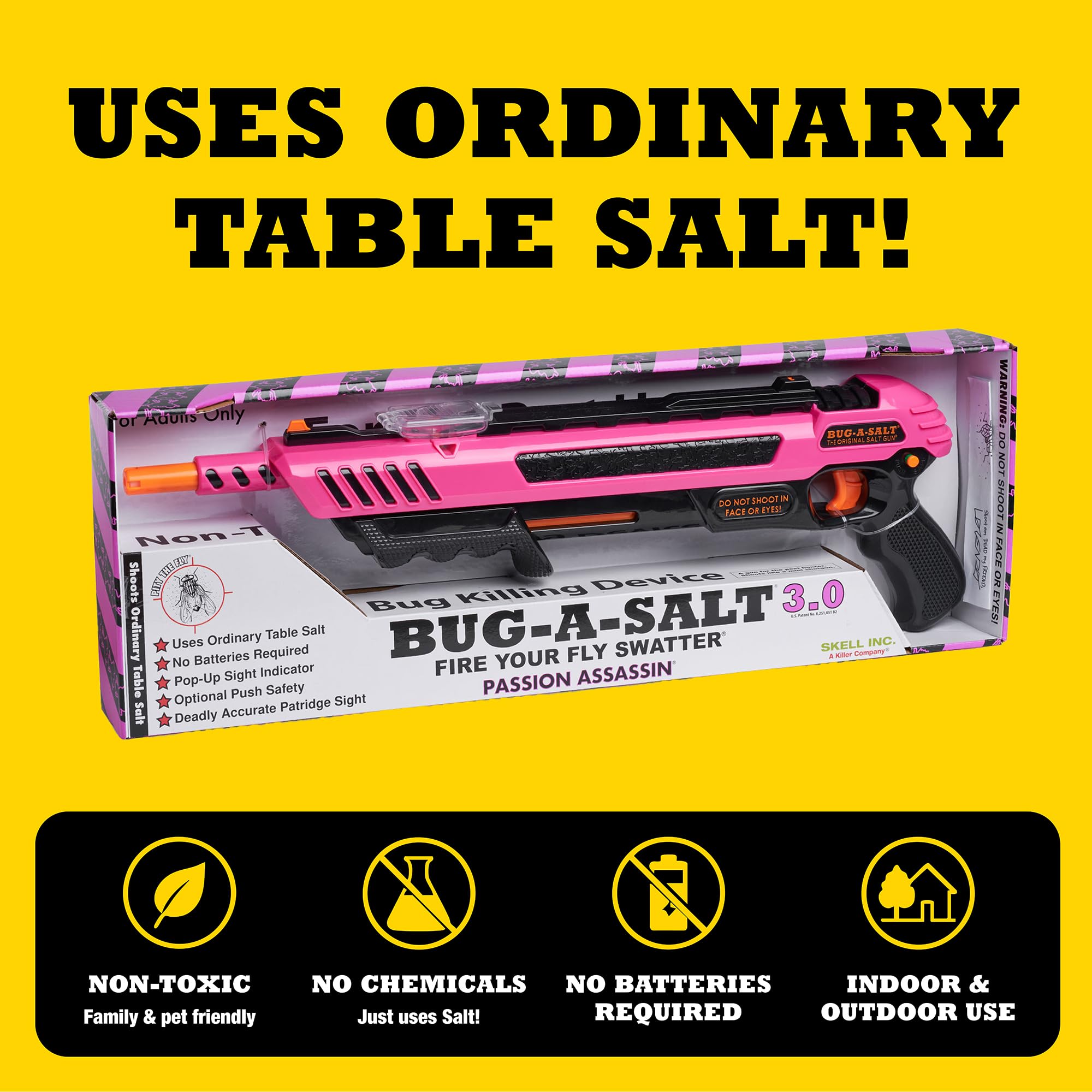 Bug-A-Salt Passion Assassin 3.0, pistón de Resorte