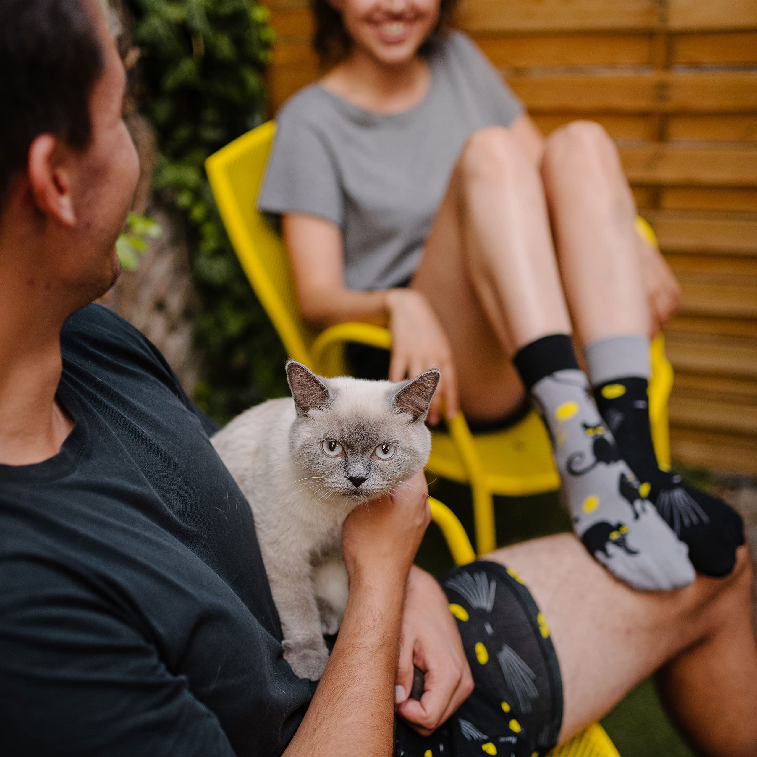 Dedoles Calzini Unisex Donna Uomo & Bambini Calze Cotone con tanti Design divertenti Calcio Bicicletta Piante Cavalli Regalo sinistra destra diversi