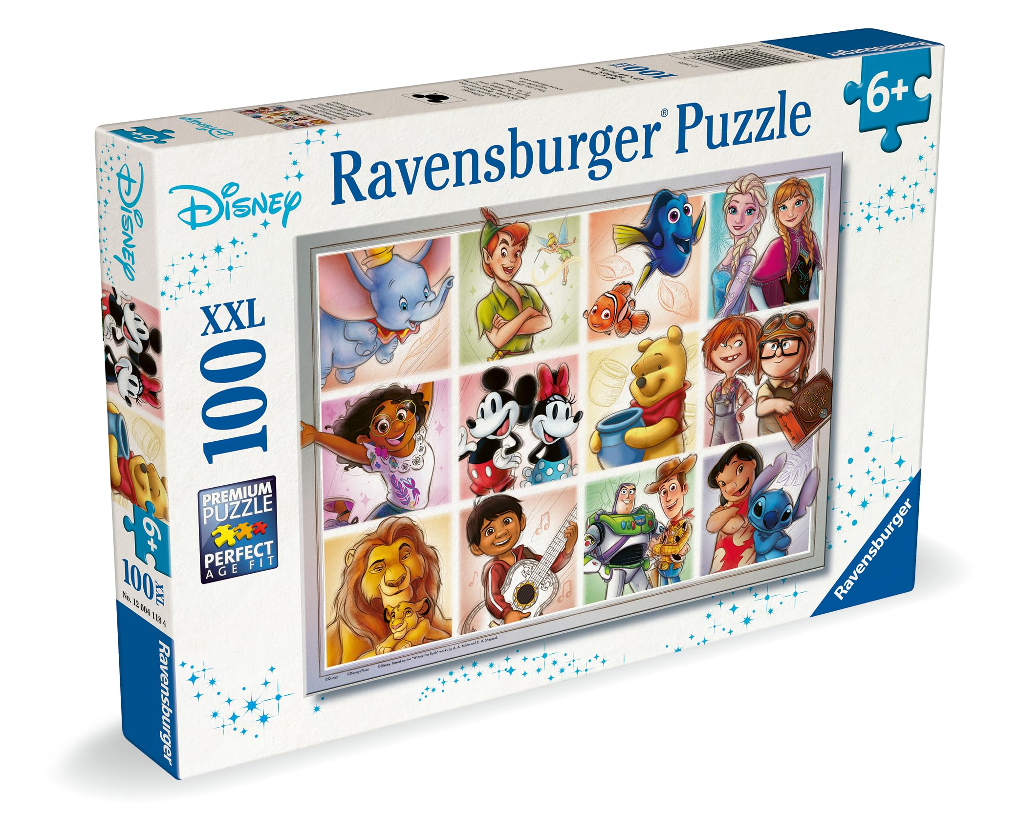 Ravensburger Disney Multicharacter 100 Piece Jigsaw Puzzles for Kids Age 6 Years Up, 2025 Edition - Image 2