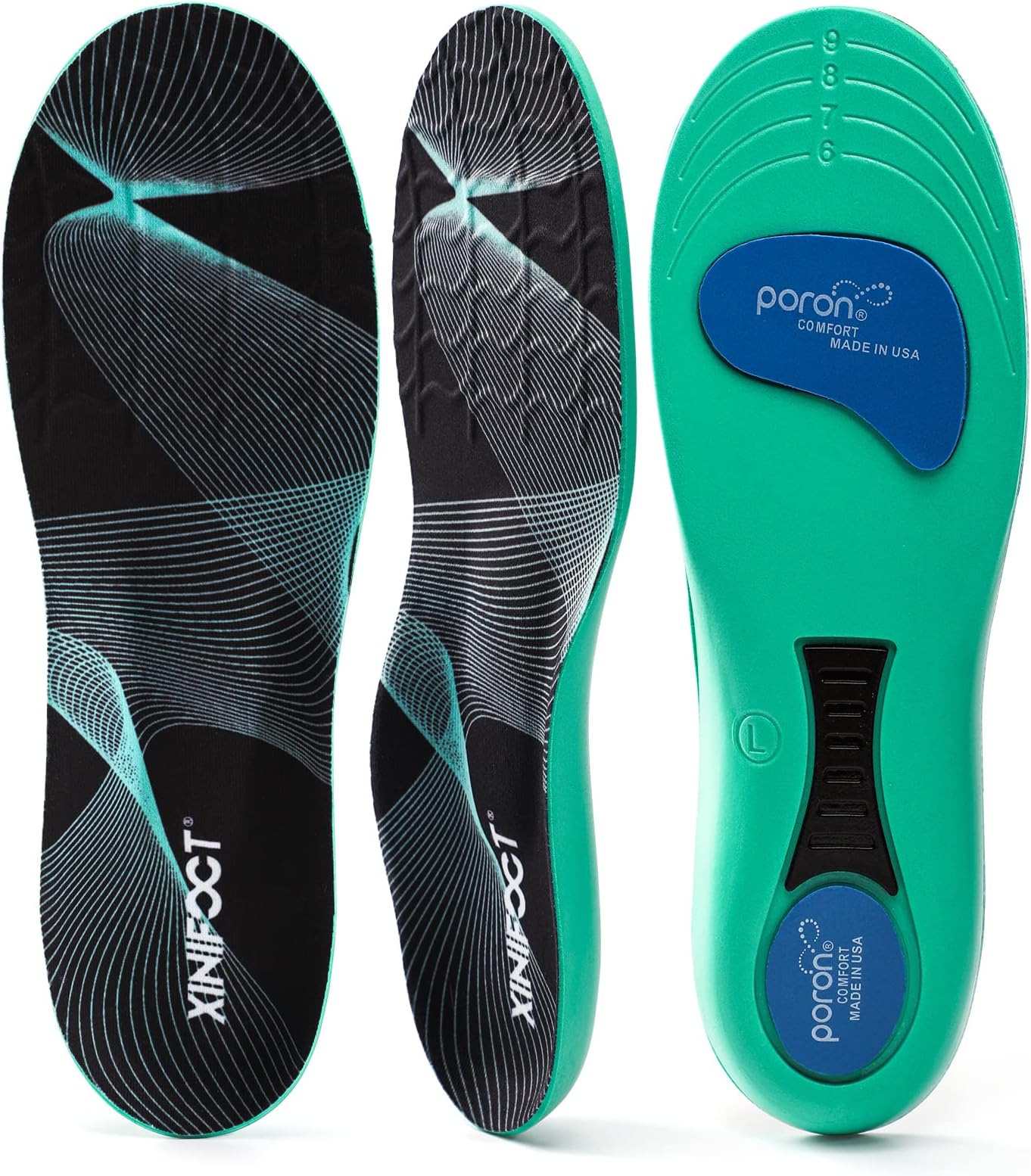 XINIFOOT Sport Insole Shock Absorbing Cushion Shoe Insole