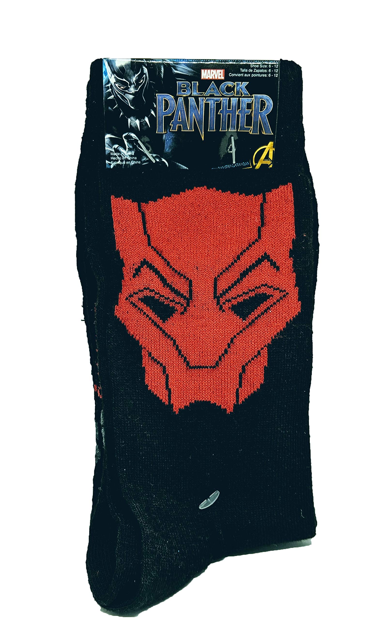 Mens Socks Black Panther 2 pack