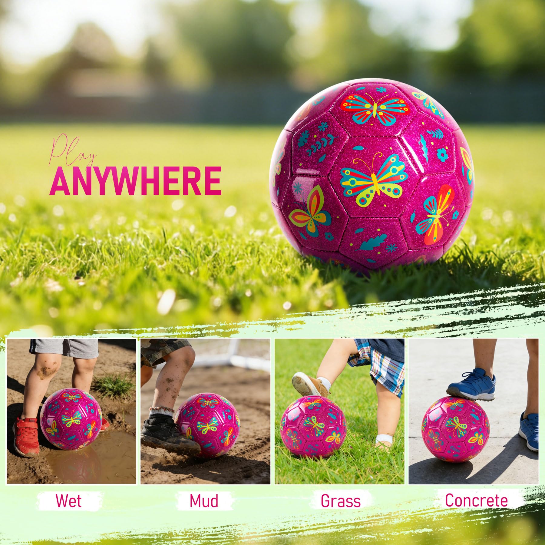 Richball Kleinkinder-Fußball, Fußball für Kinder im Alter von 3–5 Jahren
