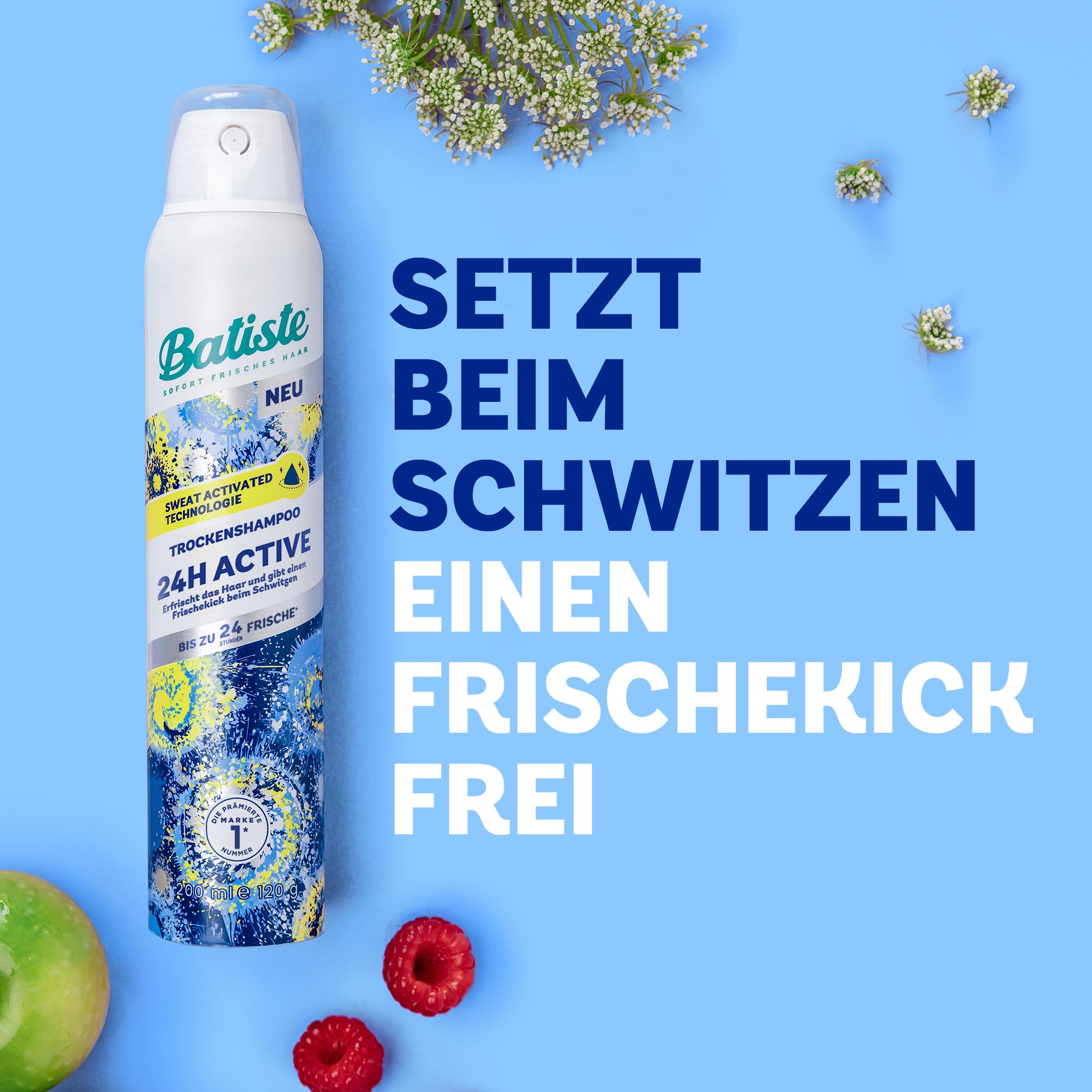 Church & Dwight 24H Active Suchy Szampon, 200 ml
