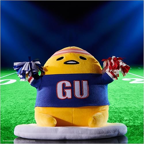 Miniatura 2 de GUND Sanrio Gudetama El huevo perezoso de peluche, deportivo Gudetama juguete de peluche para edades de 1 año en adelante, 9 pulgadas