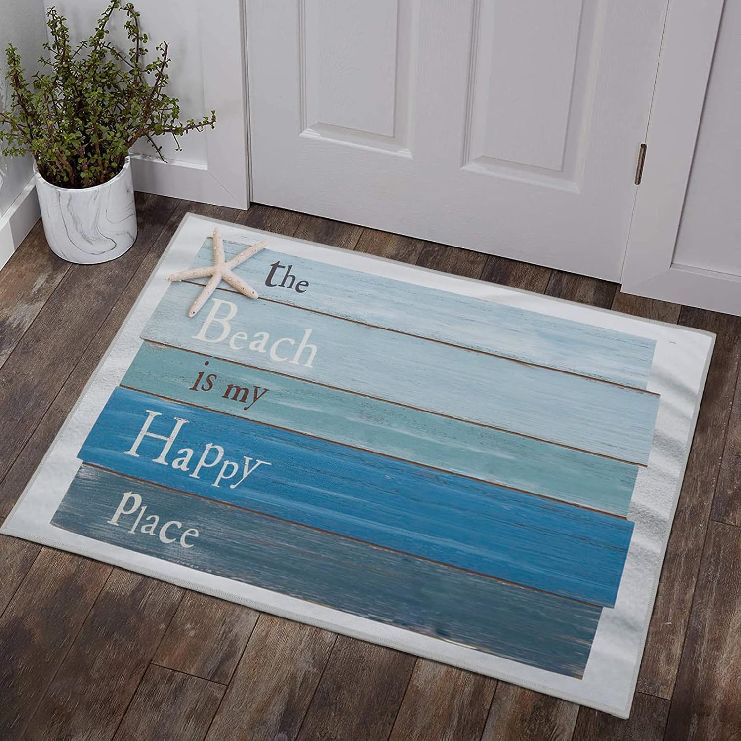 LBHAUSE Beach Door Mats Front Doormat Indoor Entrance 18