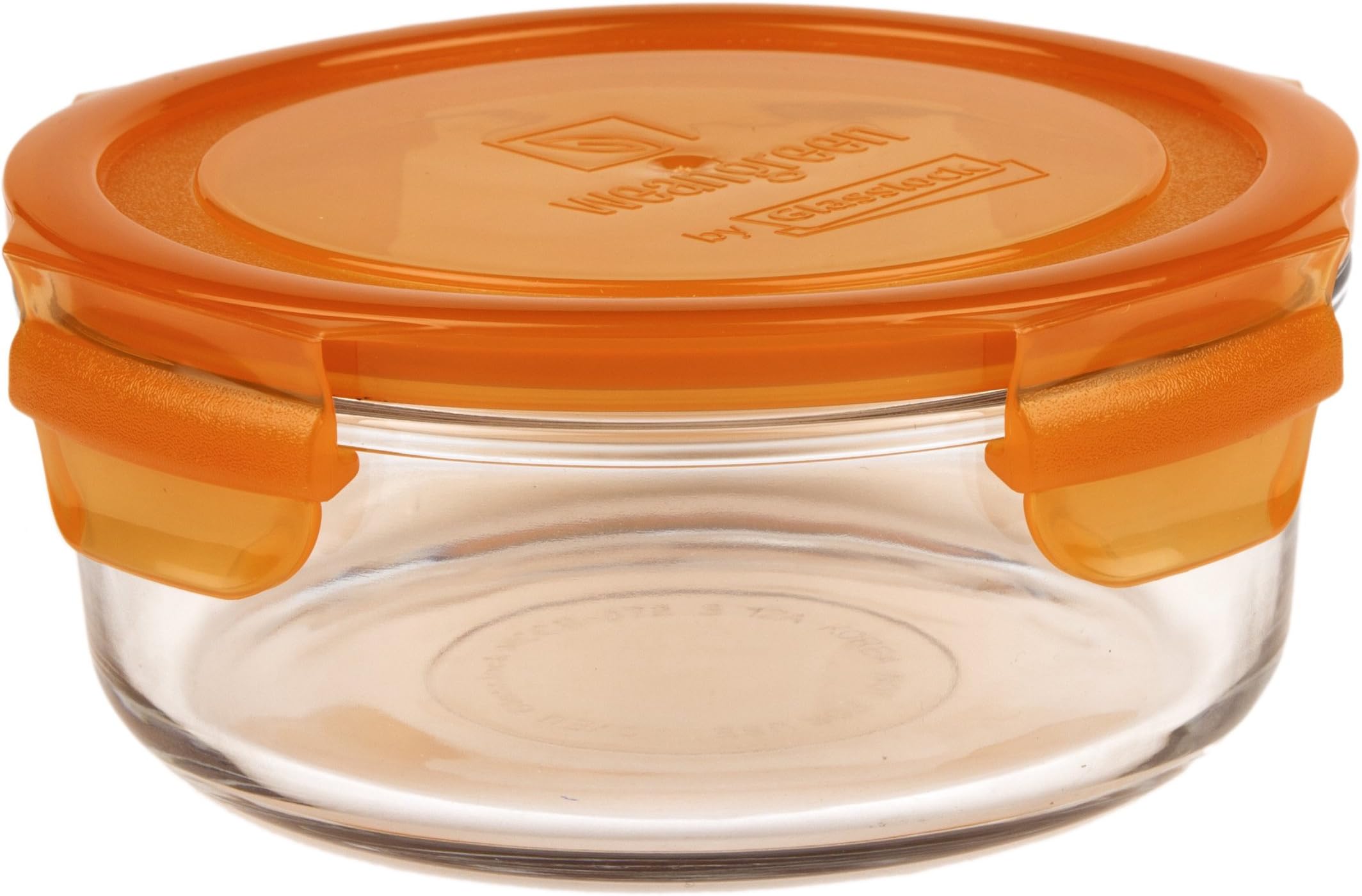 Wean Green Meal Bowl Glass Food Containers (Carrot Orange)