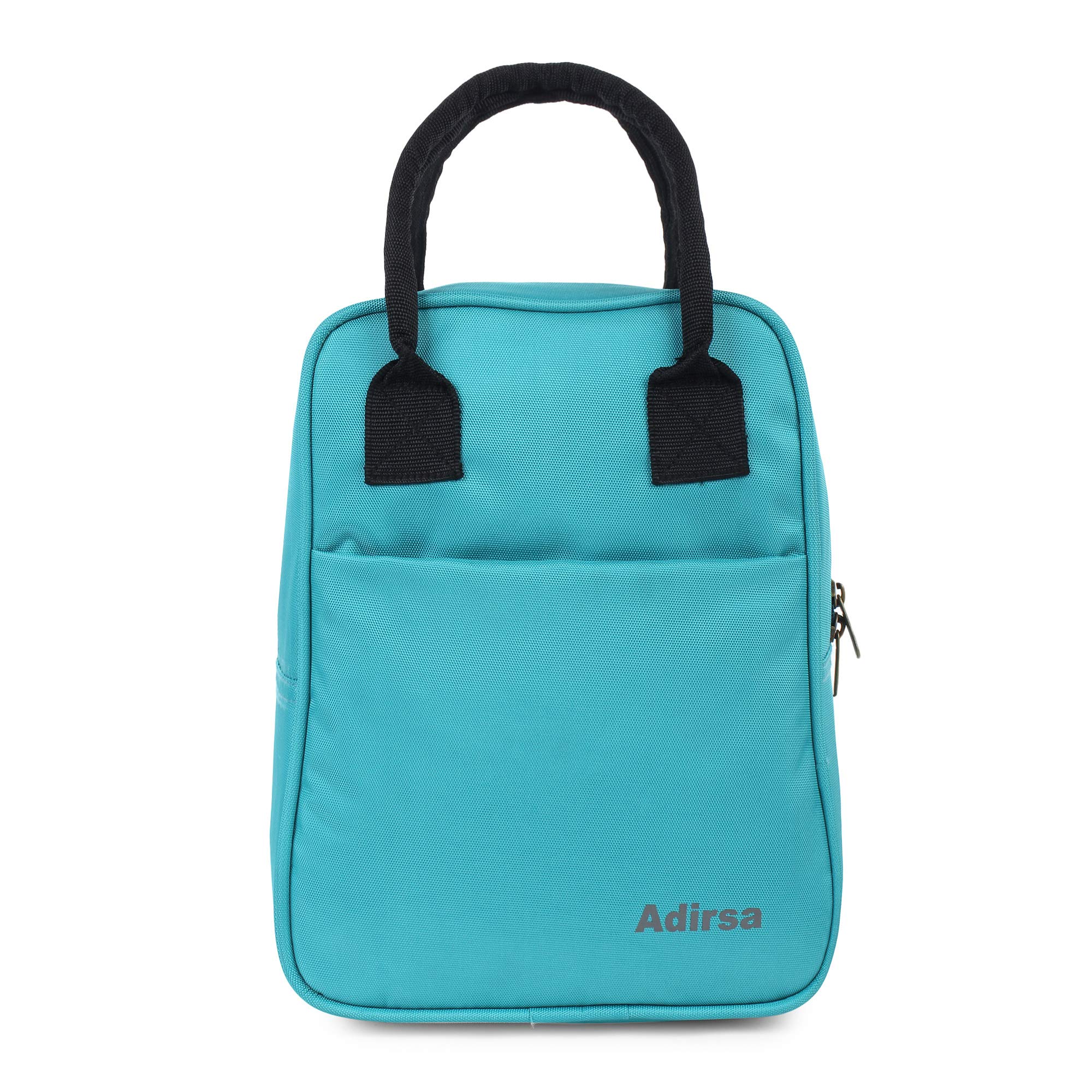 ADIRSA Insulated Travel Lunch/Tiffin/Storage Bag Hot/Cold for Men Women Unisex, Office, College, Picnic & School( Color - See Green)