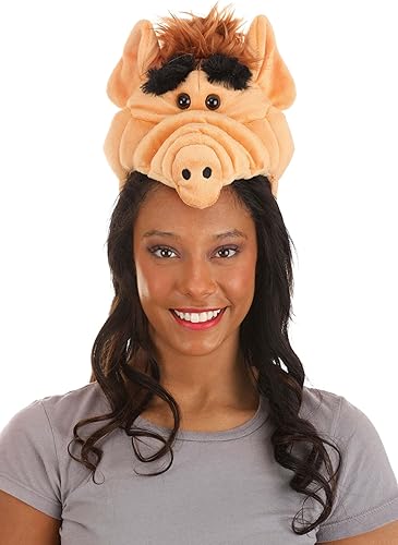 Officially Licensed ALF Mask Headband – Faux Fur Costume Accessory For Adults, One Size
