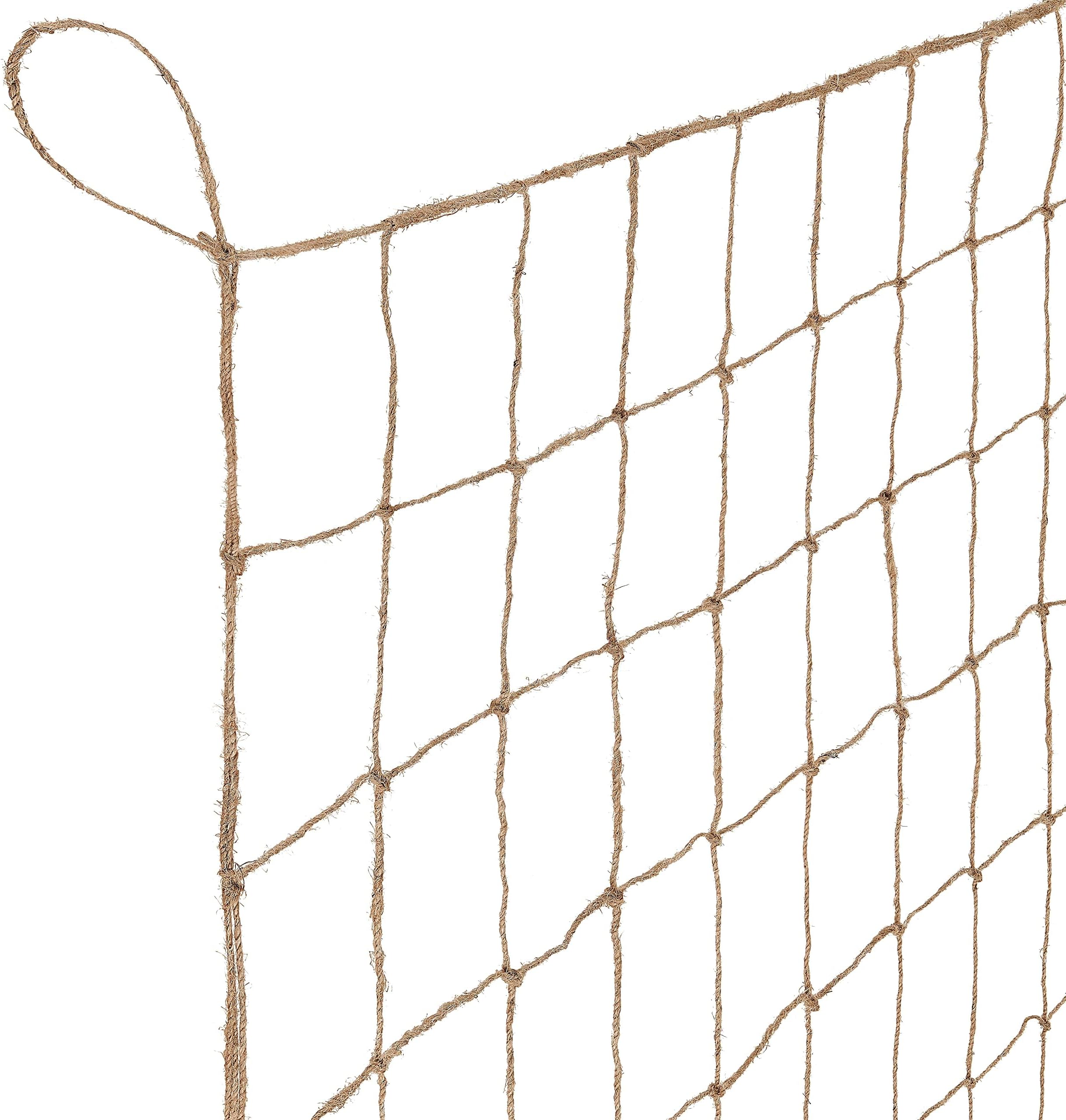 GardenGloss Jute Plant Support Netting With Large Mesh Size Eco