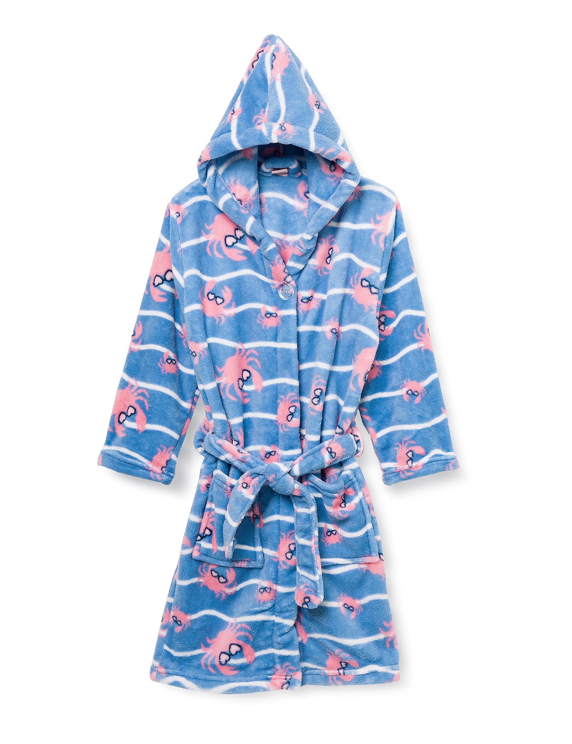 Playshoes badjas Jungle 3D blauw