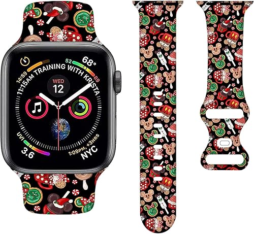 Correas de dibujos animados de calabaza de Halloween compatibles con Apple Watch Band de 1496 pulgadas 1575 pulgadas 1614 pulgadas 1732 pulgadas