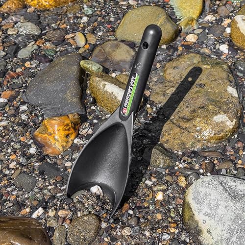 Miniatura 2 de ASR Outdoor Paleta plástica grande de la cuchara de la arena de la prospección de 12,5 pulgadas para el detector de metales Panning del oro, negro