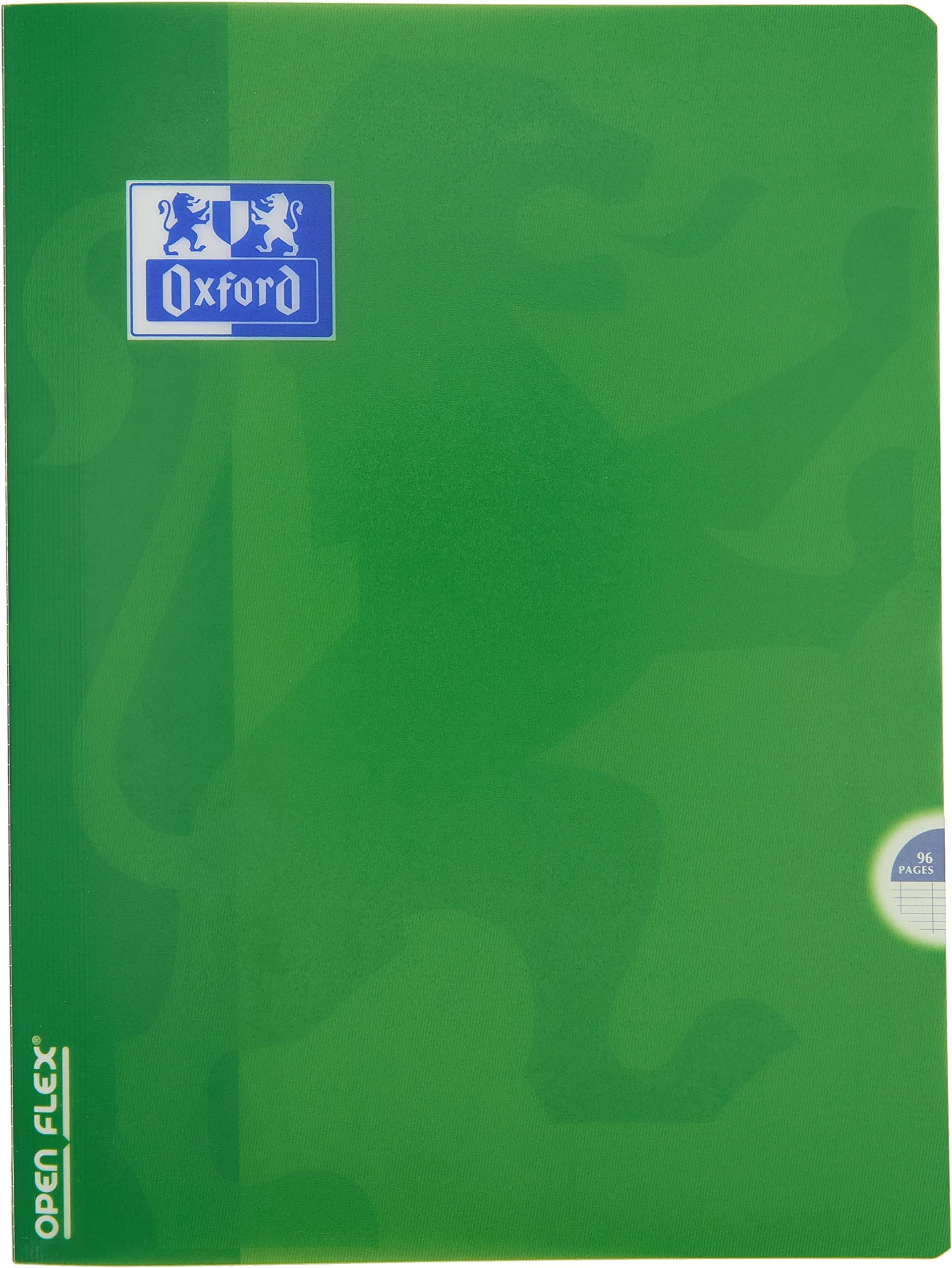 Oxford Boîte Capacité Standard Memphis 24x32cm Dos 40mm Avec Bouton Pression Couverture Polypro Noir
