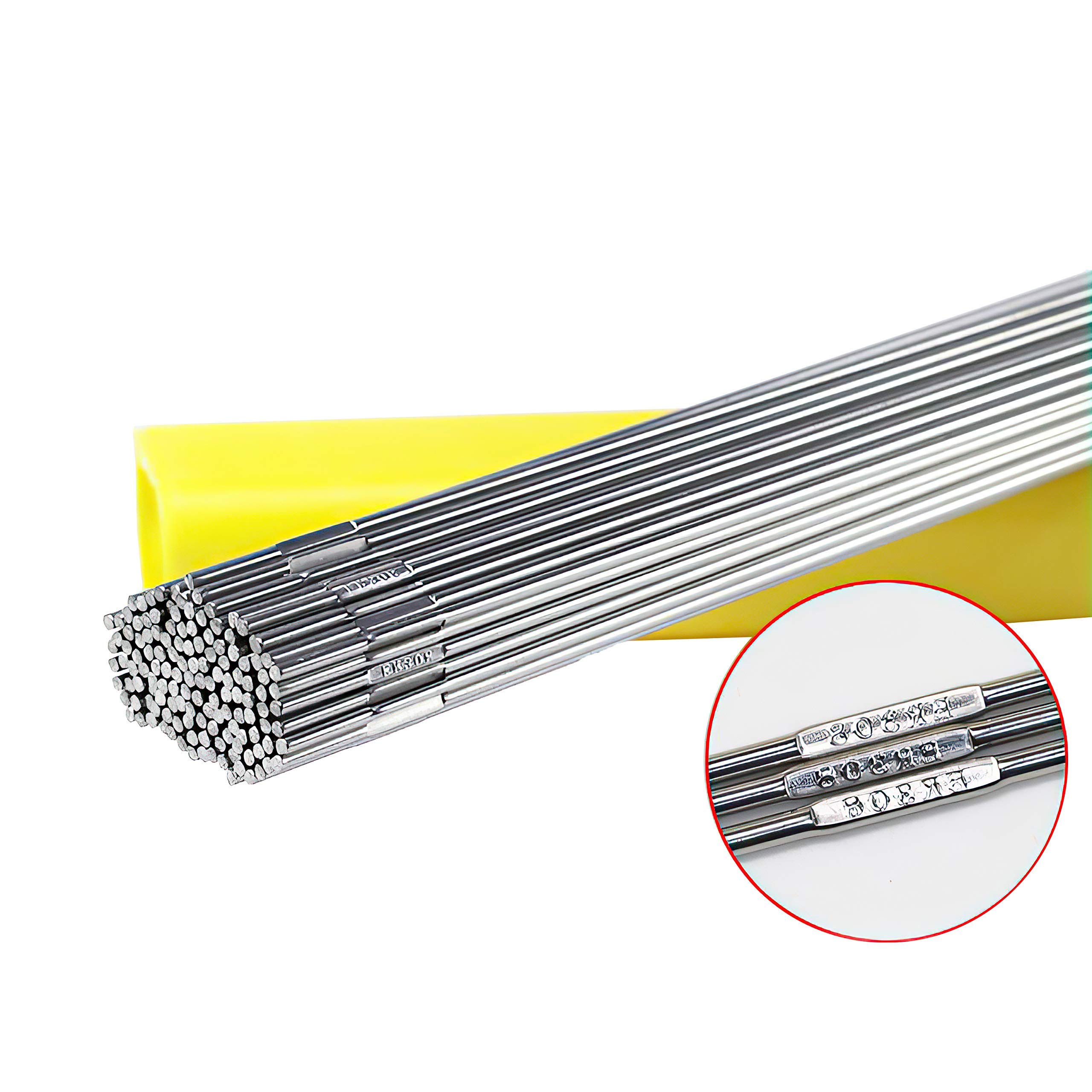 TEN-HIGH Varillas de soldadura TIG de acero inoxidable ER316L de 1 m de longitud,Diámetro 1.6, 2.0,2.5 3,2 mm,1kg,5kg