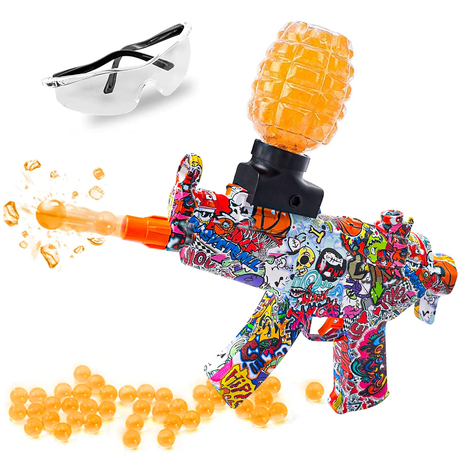 Buy Splat Splatter Ball Gel Blaster Electric Ball Water Bead Blasters