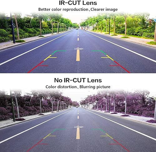 Miniatura 4 de PICCON Car Camera HD 720P 3rd Brake Light Night Vision Camera7 Inch Monitor Compatible with Nissa-n NV400 Renau-lt Master 3 Op-el Movano BStop