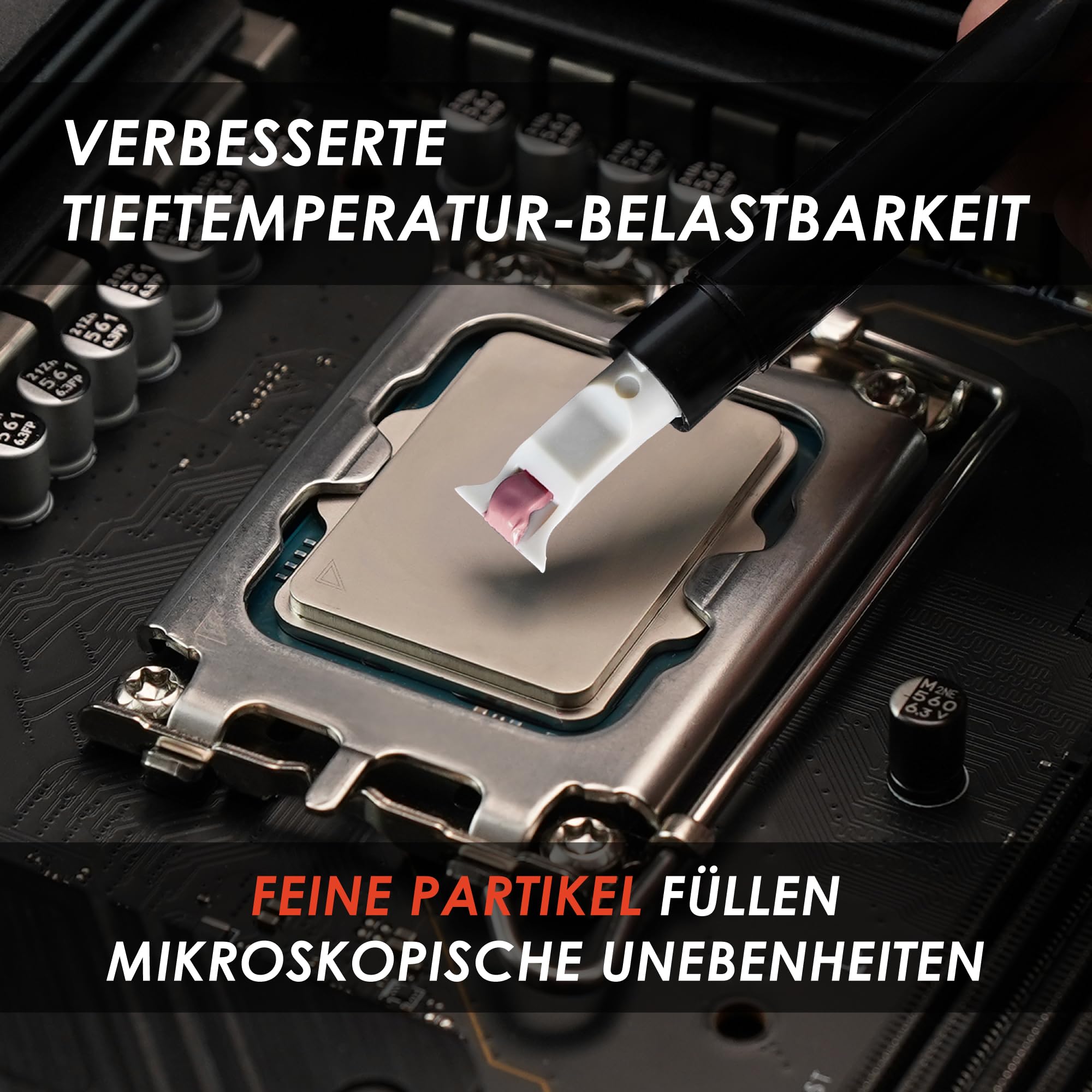 Thermal Grizzly Kryonaut Extreme 6g Wärmeleitpaste für CPU & GPU | Maximale Performance für Extreme Overclocking, Sub-Zero-Eignung, keine Aushärtung, hohe Langzeitstabilität, mit Applikator
