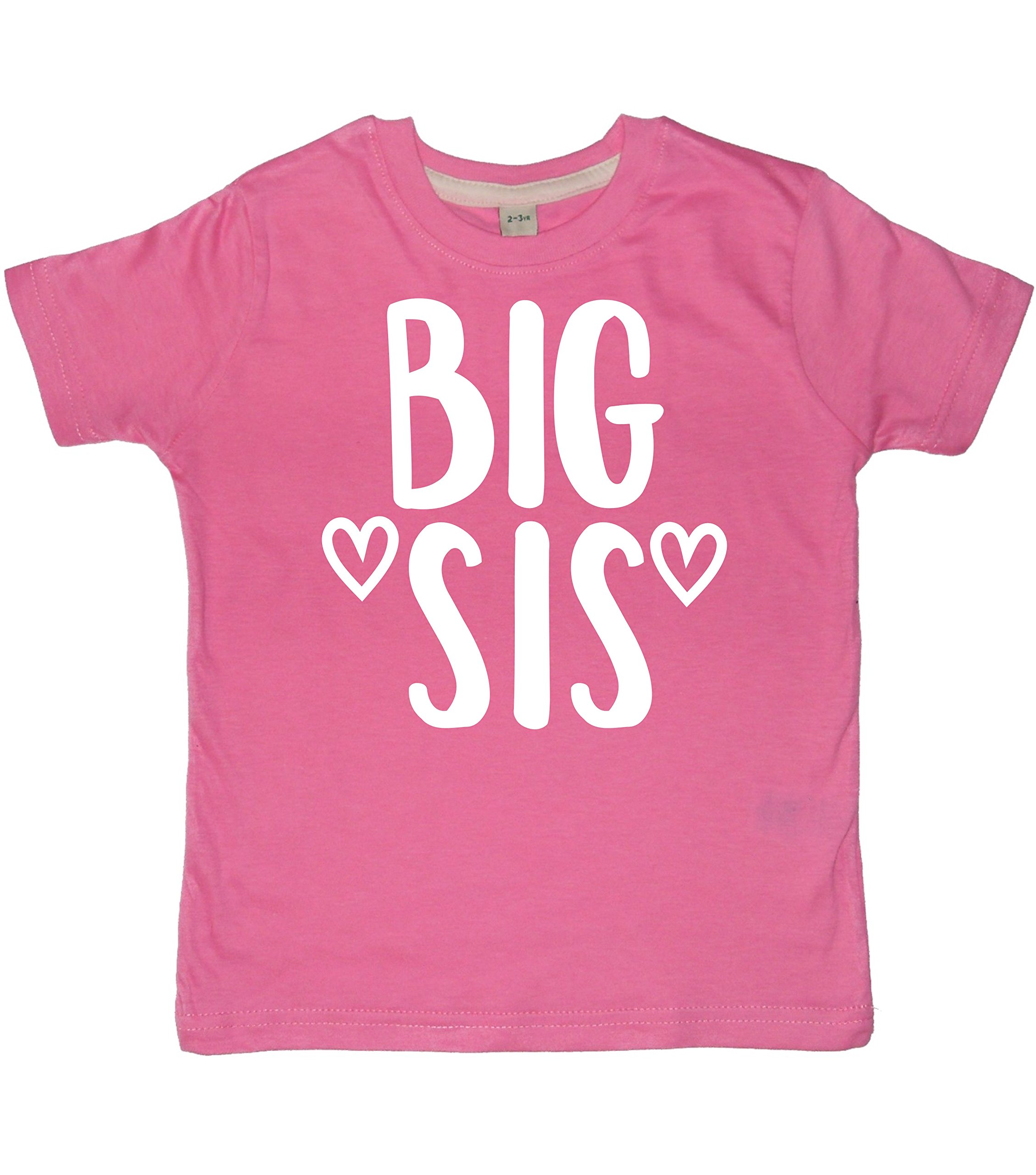 Edward Sinclair 12-13 Years Bubblegum Pink T-Shirt Big SIS with White Glitter Print