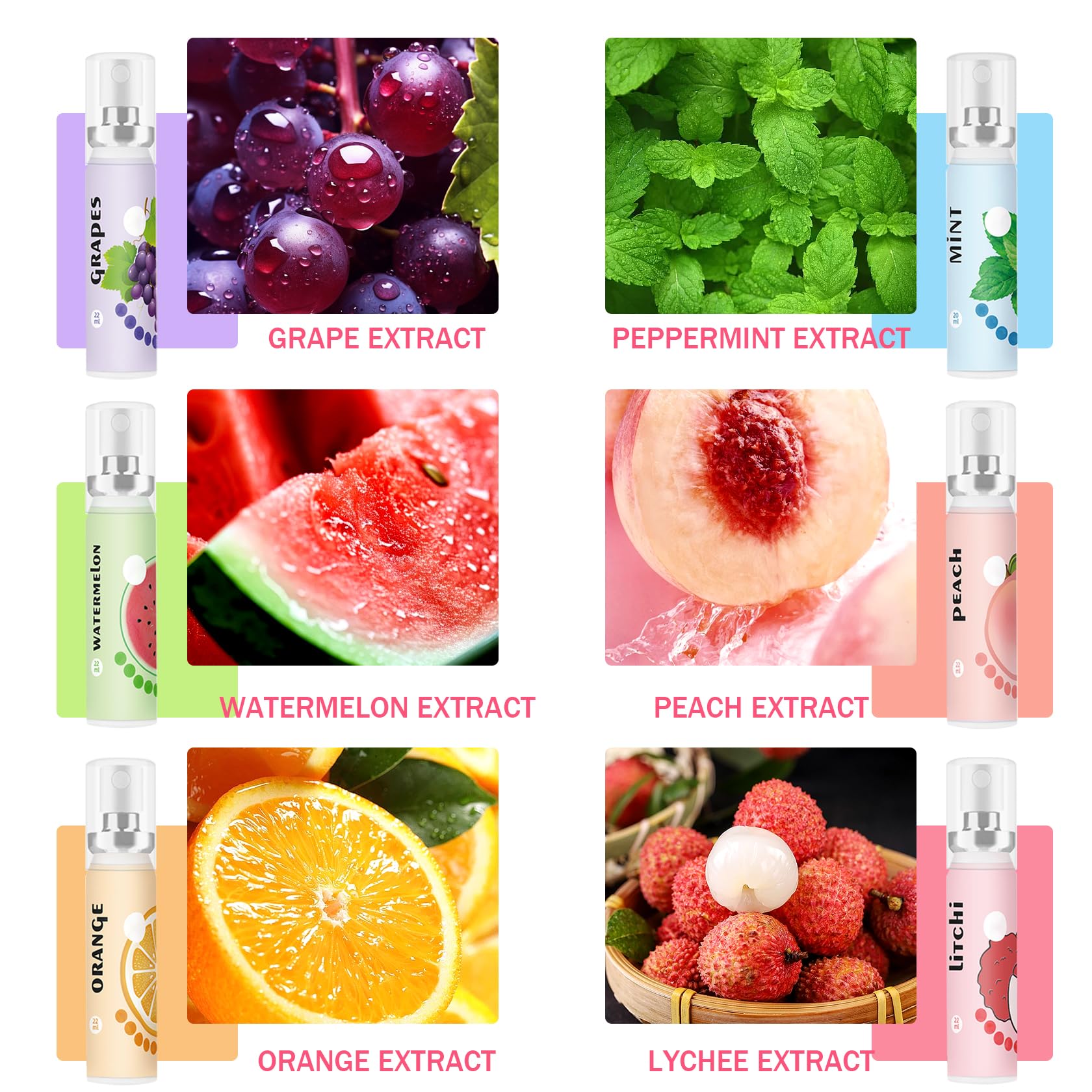 Amazon.com : 6PCS Fresh Breath Spray,Fruity Flavour Mouth Amazon.com : 6PCS Fresh Breath Spray,Fruity Flavour Mouth