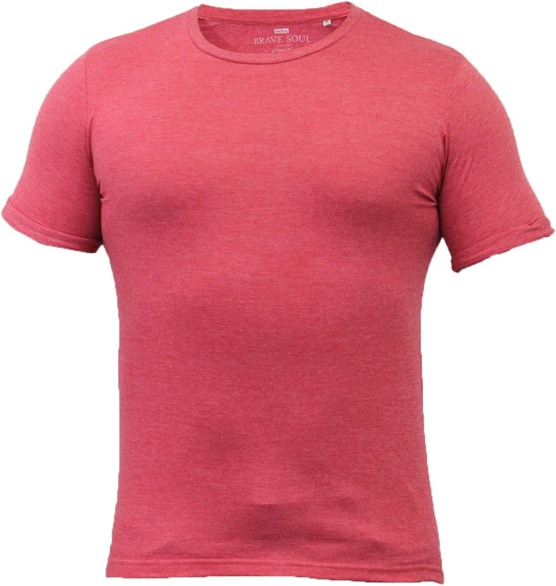 Brave Soul Mens Marl T Shirt 149VARDAN