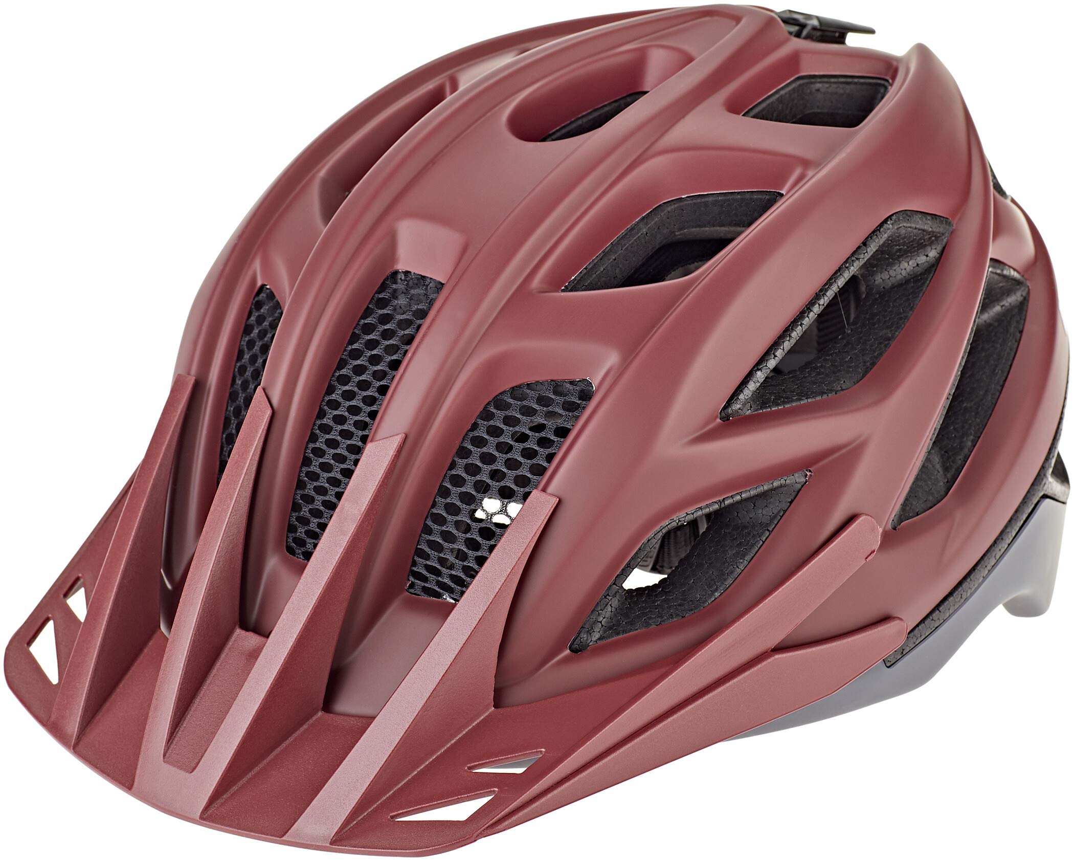KED Companion Merlot Bicycle Helmet, Matt Grey, L (55-61 cm)