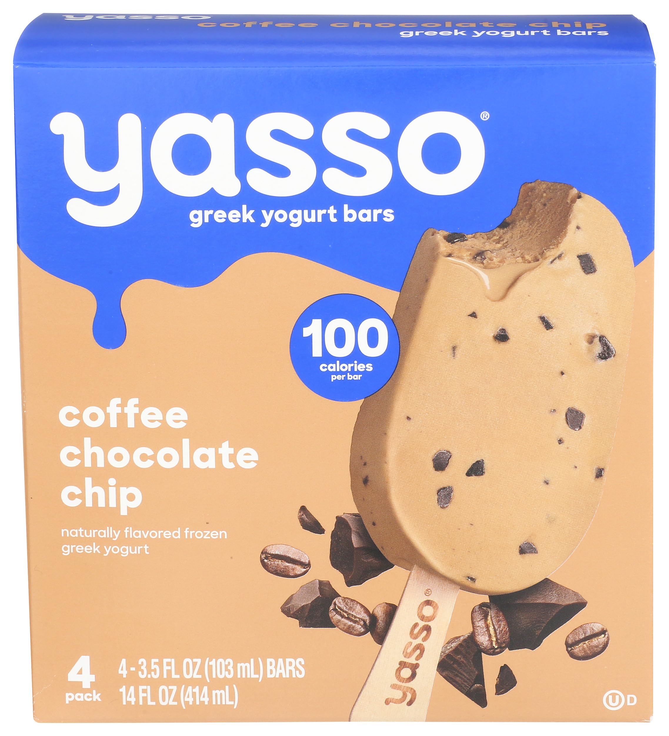 Amazon.com: Yasso Frozen Greek Yogurt Bars Coffee Chocolate Chip