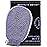 Brooklyn Botany Exfoliating Mitt for Bath and Shower - Heavy Duty Exfoliating Body Scrubber for Massage and Dead Skin Remover for Body - 1 Mitt