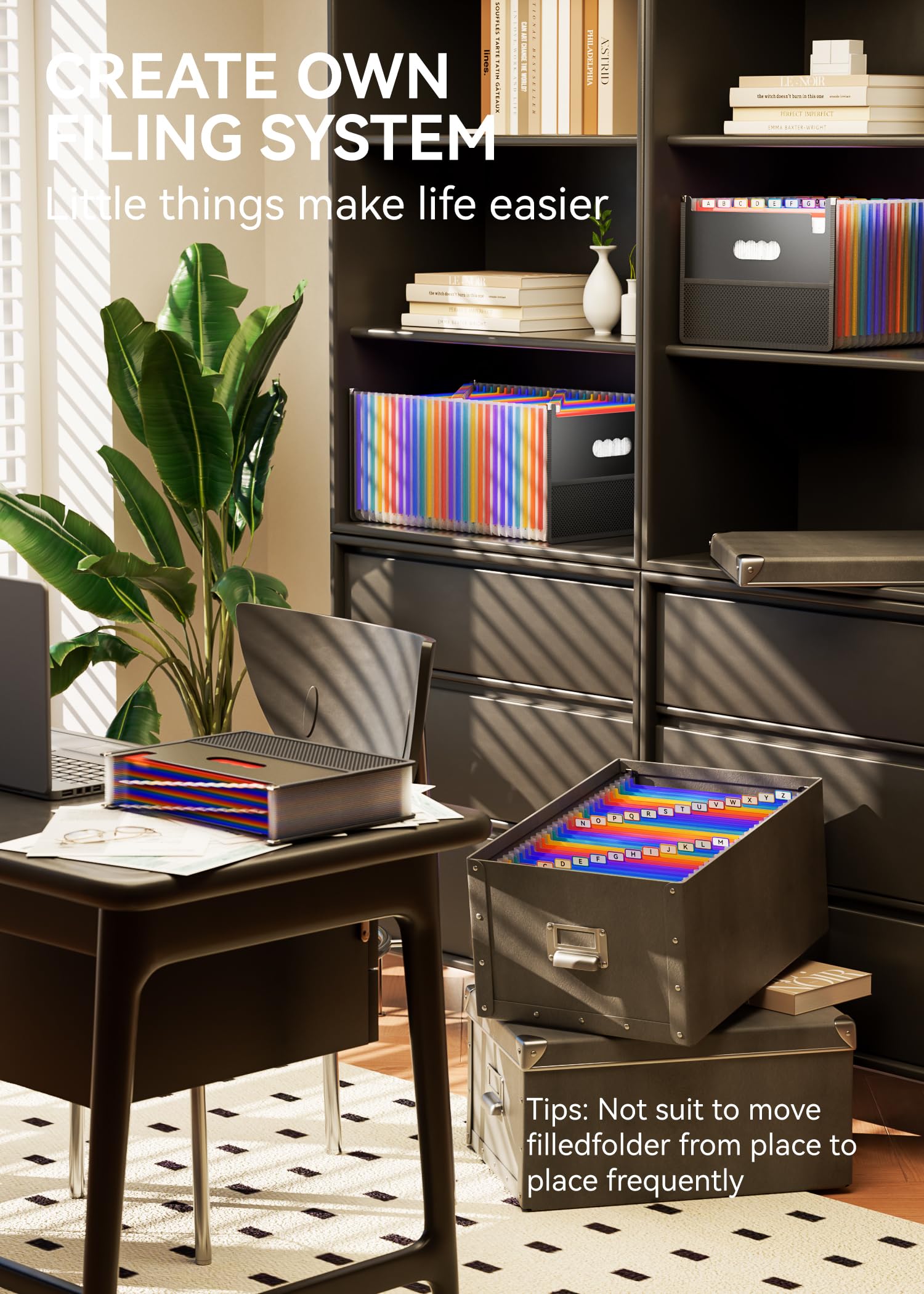 Amazon.com : Accordion File Organizer, 26 Pockets File Folders