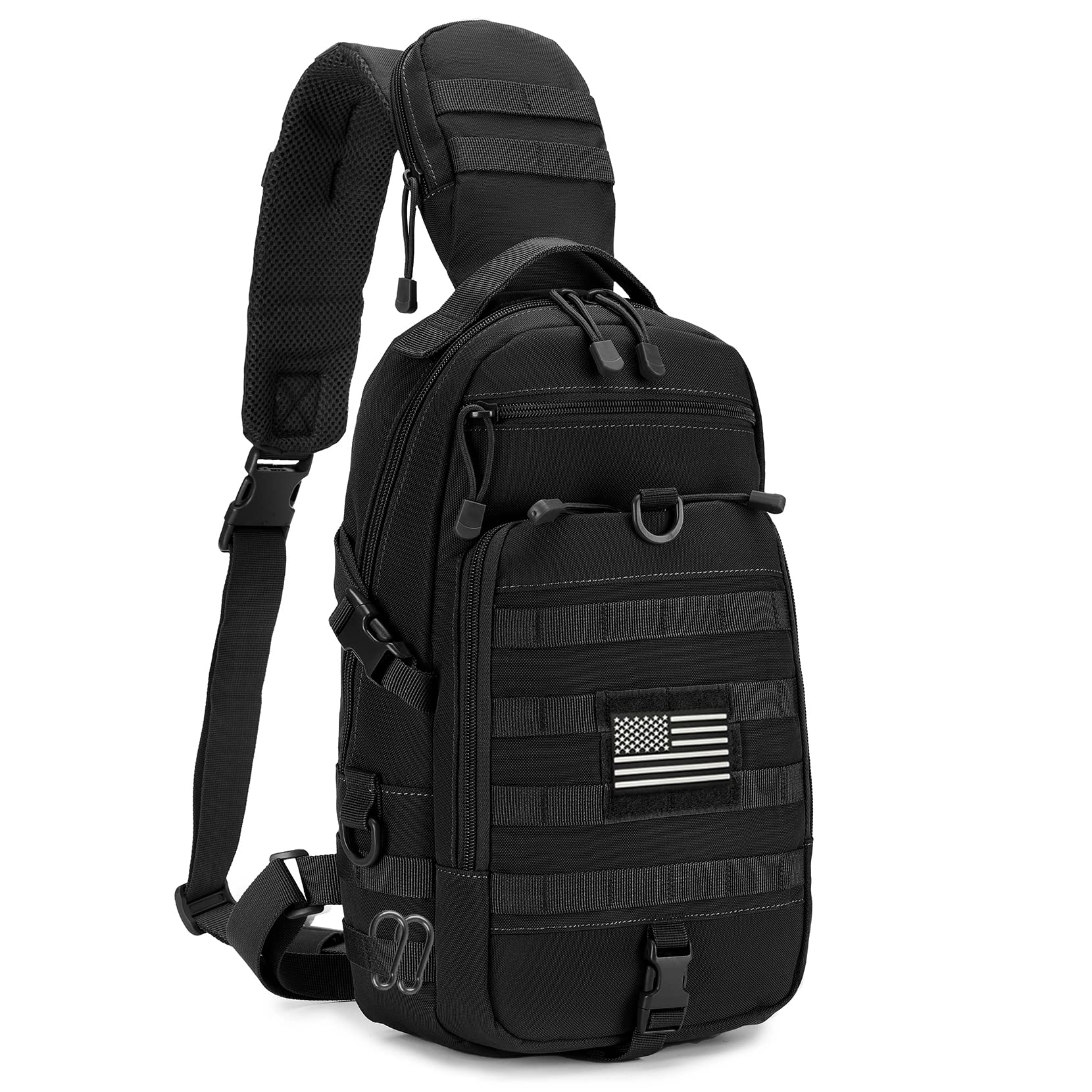 Tactical Military Sling Bag Backpack EDC Bag Shoulder Bag Chest Pack Daypack Sling Shoulder Assault Range Backpack