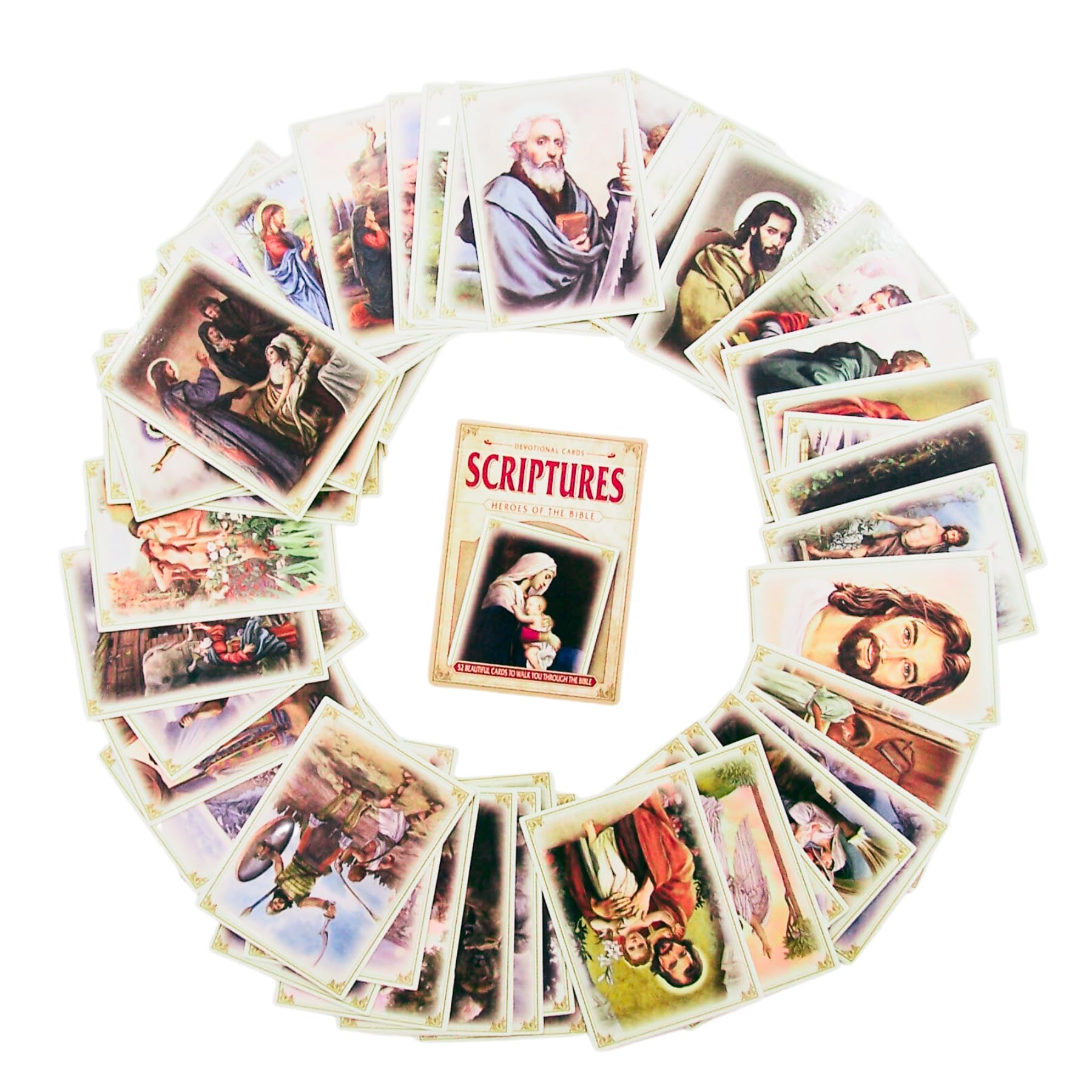 Scripture Card Set Snapklik.com : Scriptures Deck Of Cards Set, Educational Stories ...