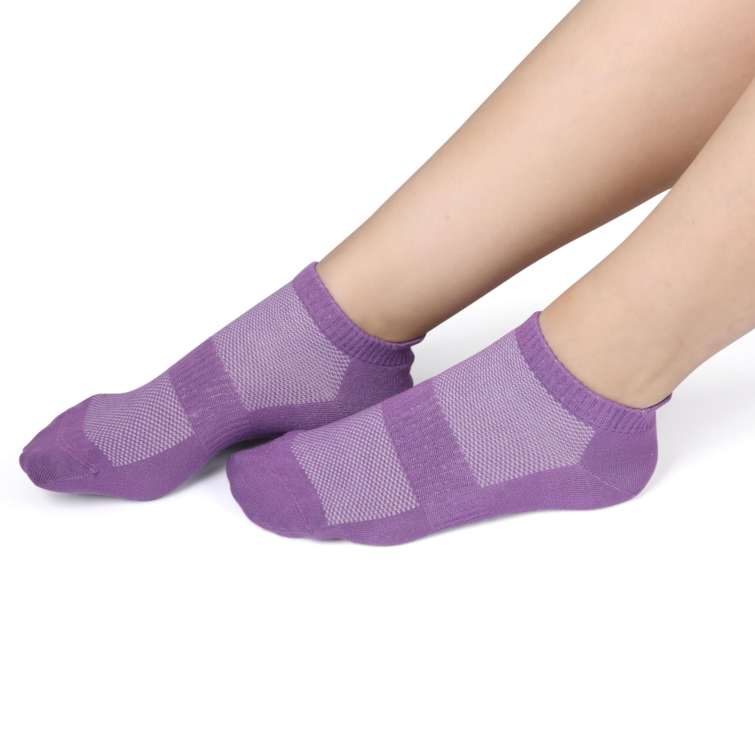 Calcetines tobilleros unisex de rayón fino, transpirables, de corte bajo, atléticos, para correr y correr, para mujeres y hombres, 4-8-12 pares