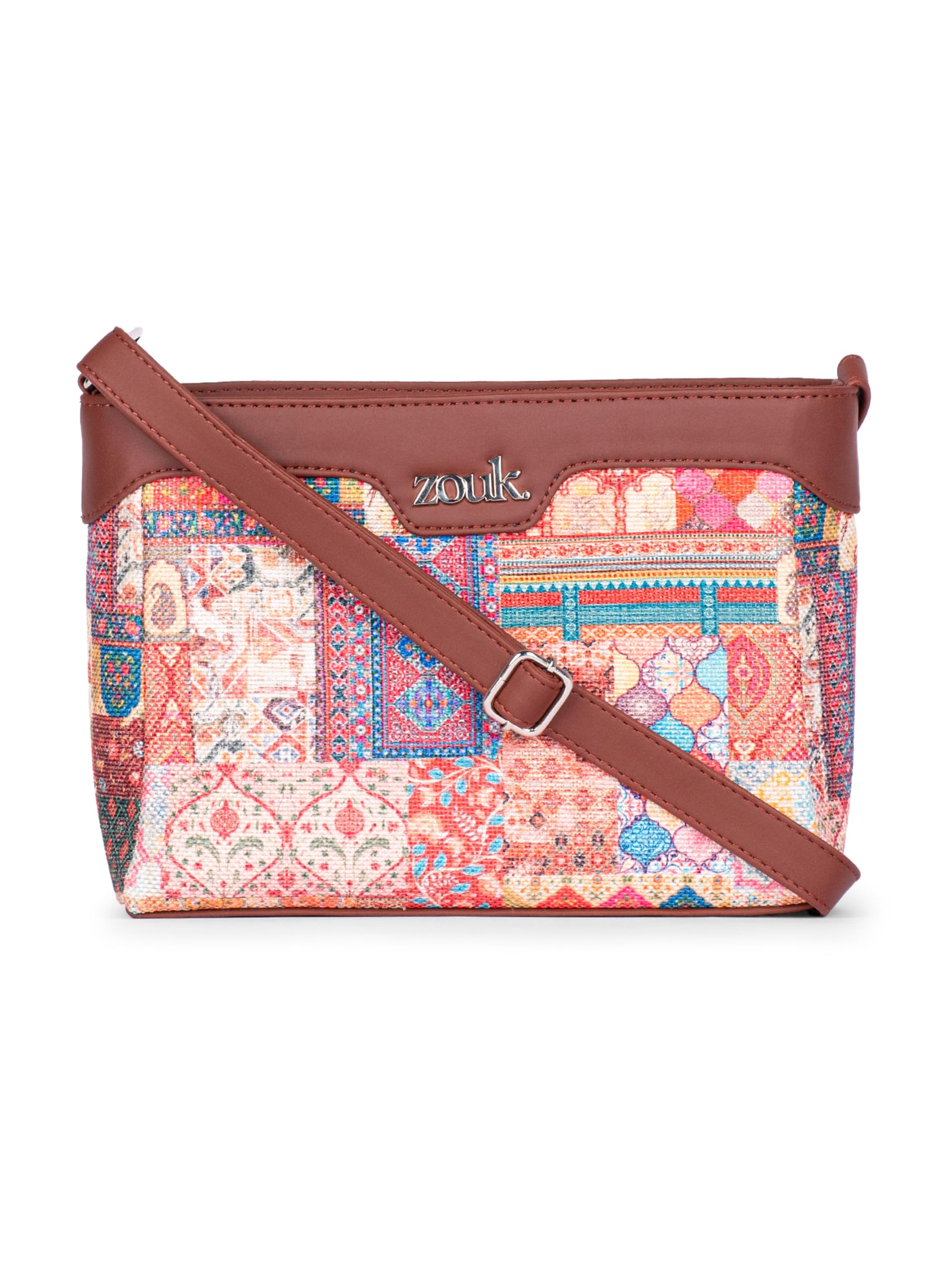 ZOUKHarmony Sling Bag | Crossbody Bags for Women | Women's Handbags | Stylish | Vegan Leather Evening Bag | Travel & Office Use | Purse and Wallet